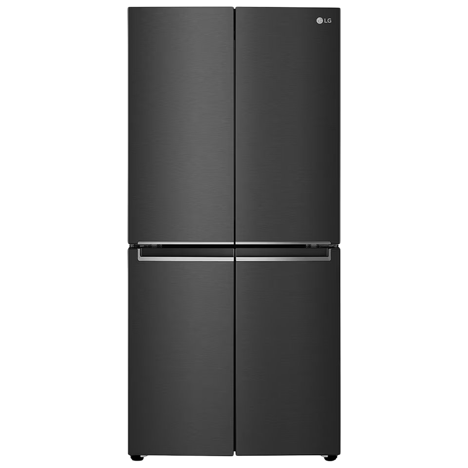 LG 594 Litres Frost Free French Door Smart Wi-Fi Enabled Refrigerator with Linear Cooling Technology (GC-B22FTQVB.AMCQEB, Matte Black)_1