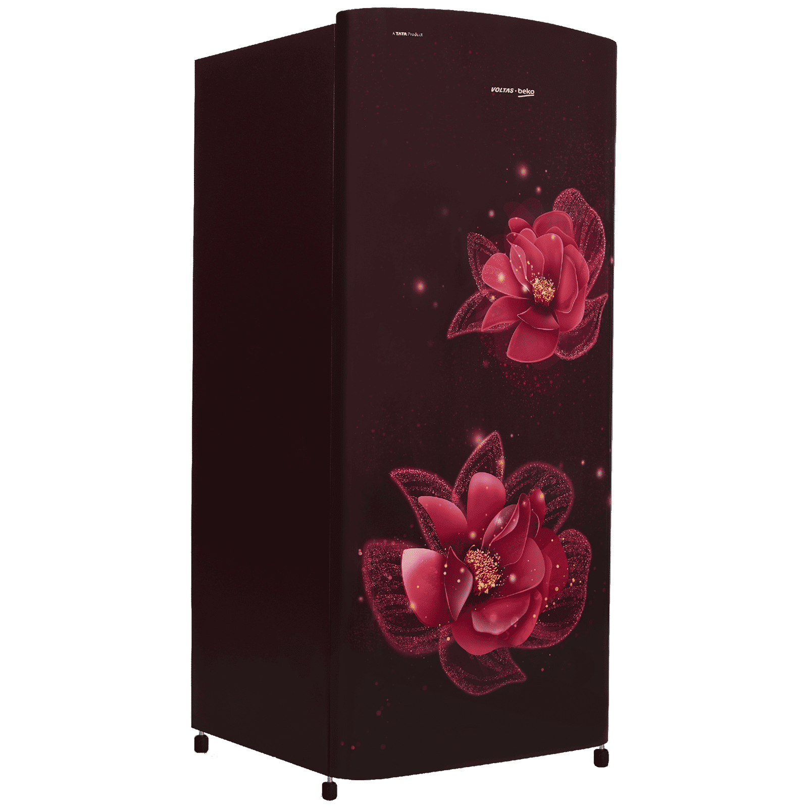 VOLTAS beko 183 Litres 2 Star Direct Cool Single Door Refrigerator with Reciprocating Compressor (RDC215D / S0RFR0M0, Fressia Ruby)_9
