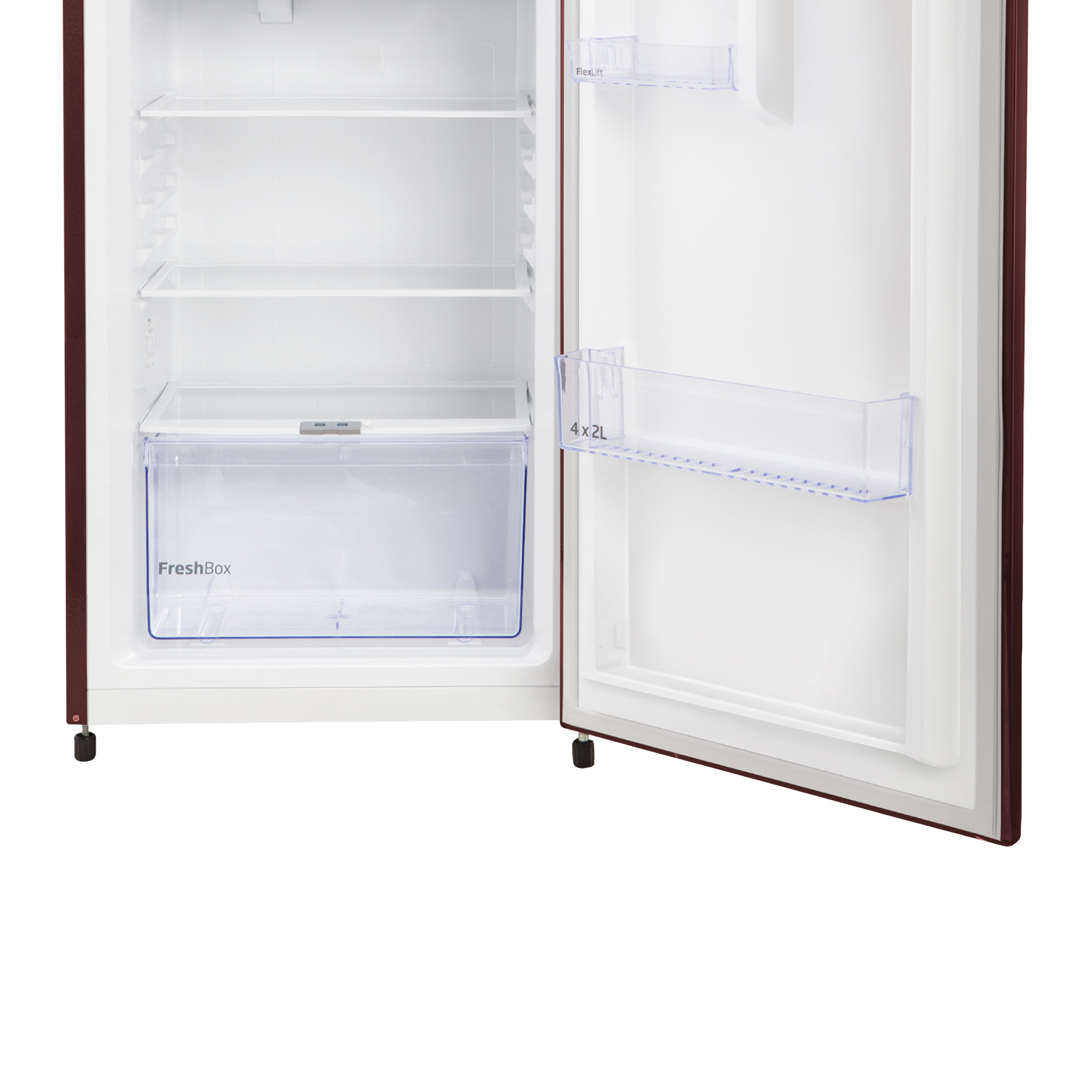 VOLTAS beko 183 Litres 3 Star Direct Cool Single Door Refrigerator with Reciprocating Compressor (RDC215C / S0WFR0M0, Fressia Wine)_7