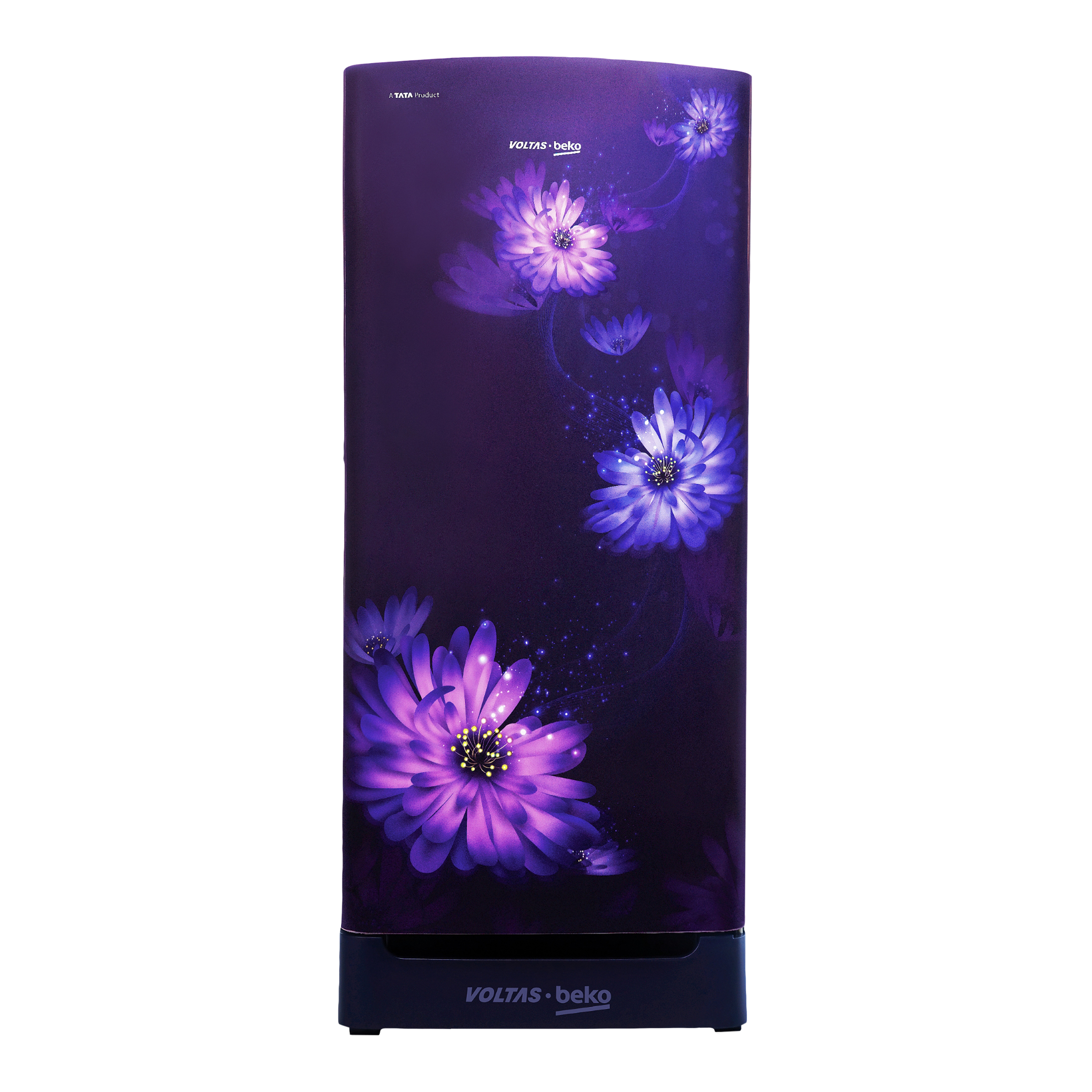 VOLTAS beko 183 Litres 4 Star Direct Cool Single Door Refrigerator with Stabilizer Free Operation (RDC215B / W0DBR0M0, Dahlia Blue) VOLTAS beko 183 Litres 4 Star Direct Cool Single Door Refrigerator with Stabilizer Free Operation (RDC215B / W0DBR0M0, Dahlia Blue)_1