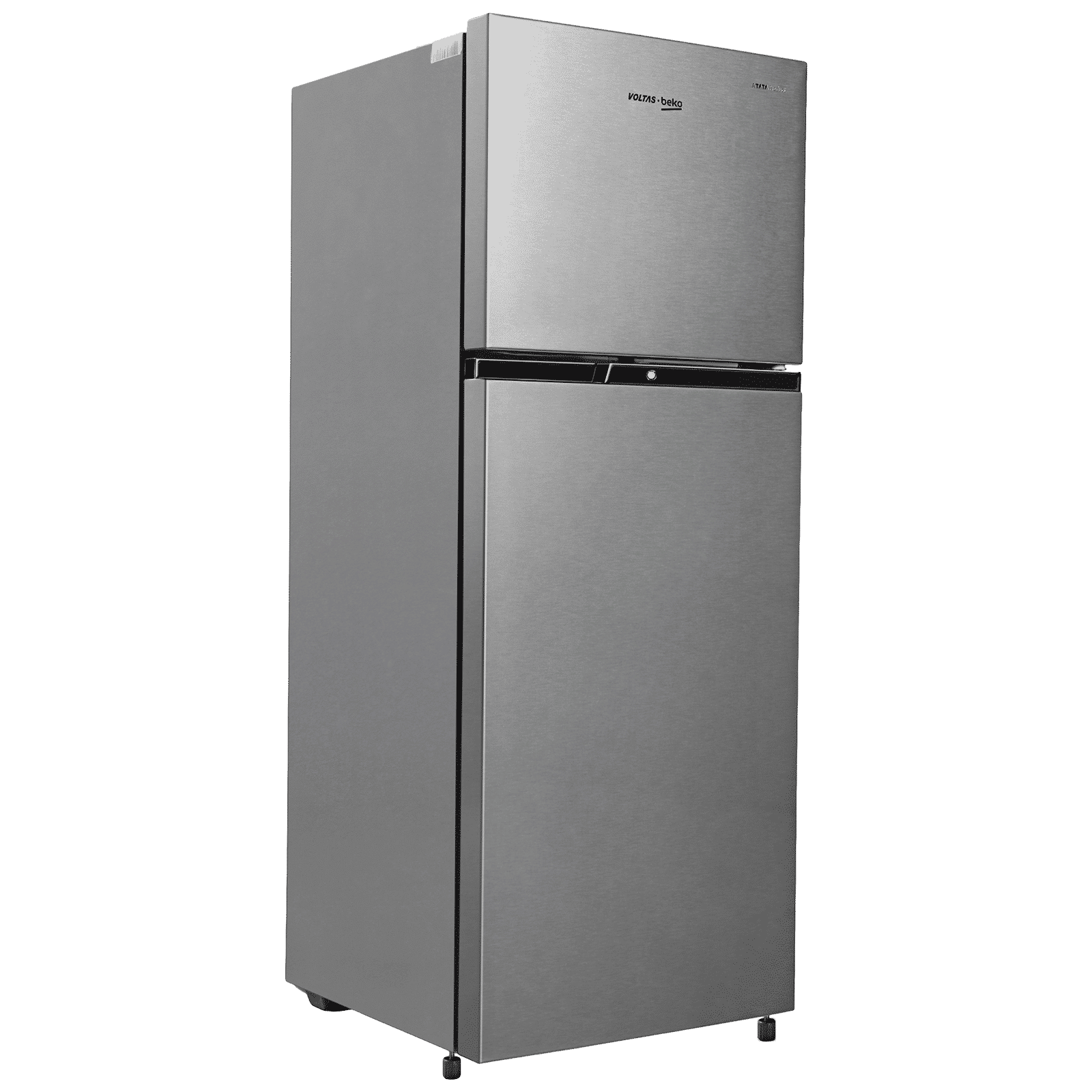 VOLTAS beko 228 Litres 2 Star Frost Free Double Door Refrigerator with Reciprocating Compressor (RFF265D/W0XIR0I000, Brushed Silver)_9
