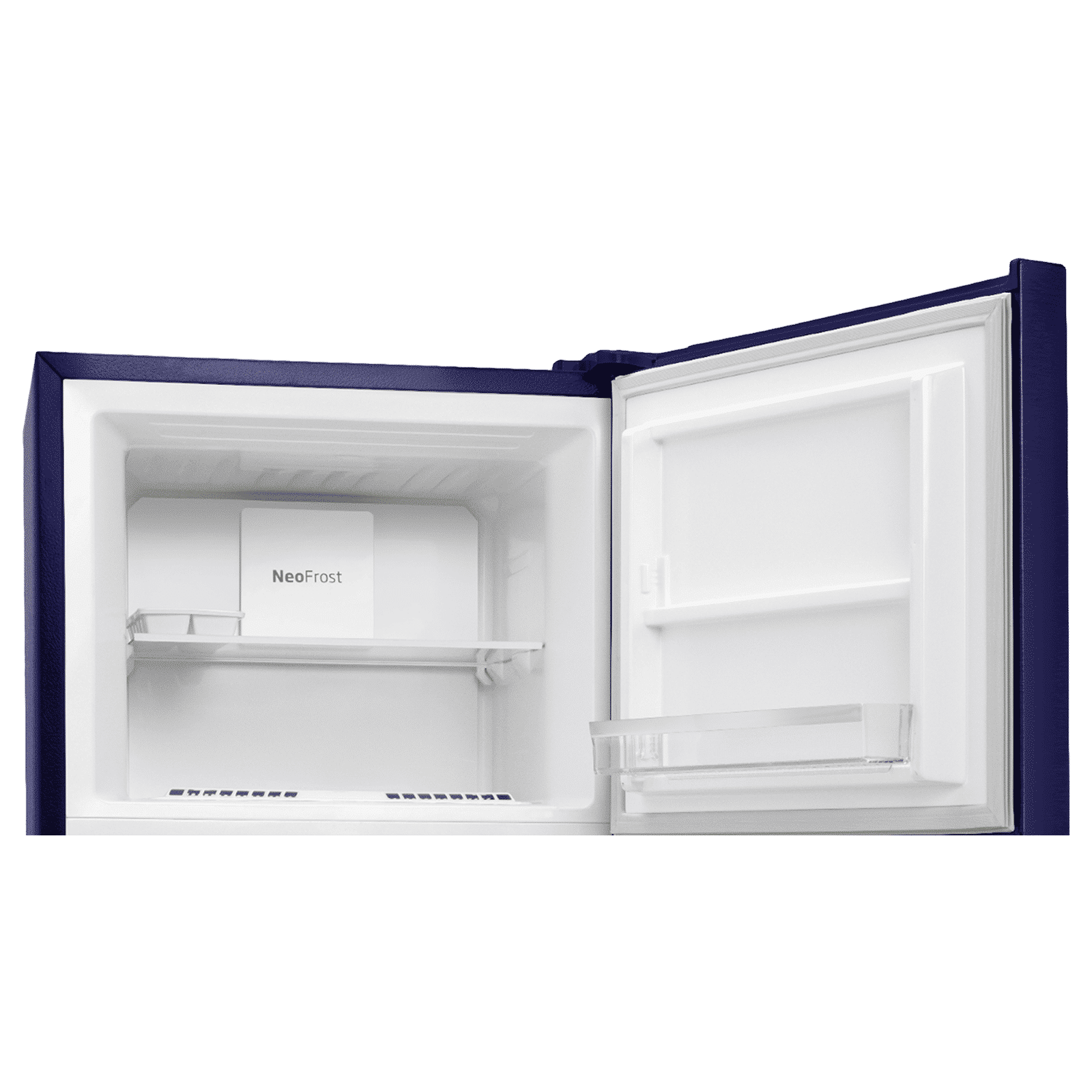 VOLTAS beko 228 Litres 2 Star Frost Free Double Door Refrigerator with Reciprocating Compressor (RFF265D / W0NBR0I0, Nightangle Blue)_8