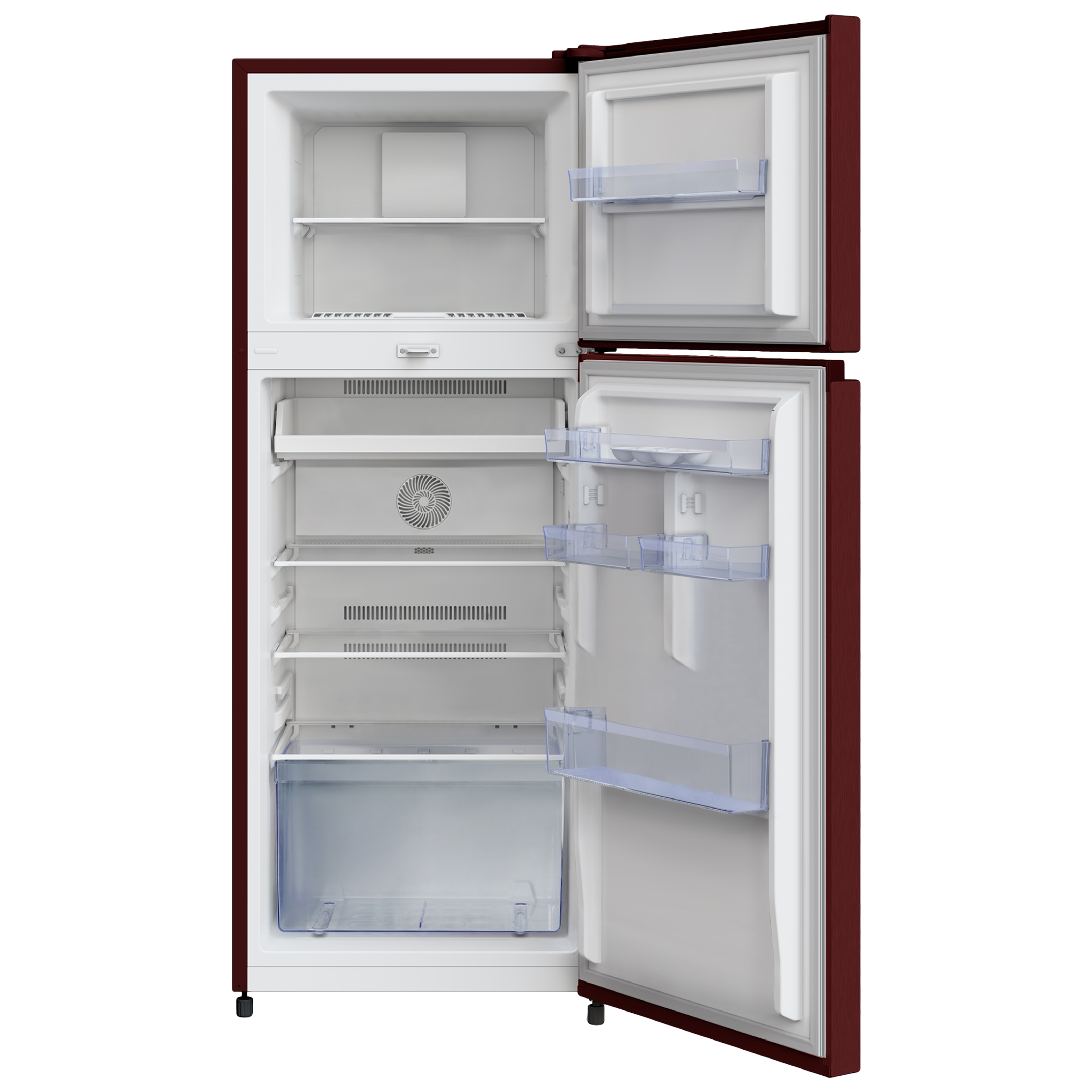 VOLTAS beko 248 Litres 2 Star Frost Free Double Door Refrigerator with Reciprocating Compressor (RFF285D/W0CWR0I000, Celin Wine)_6