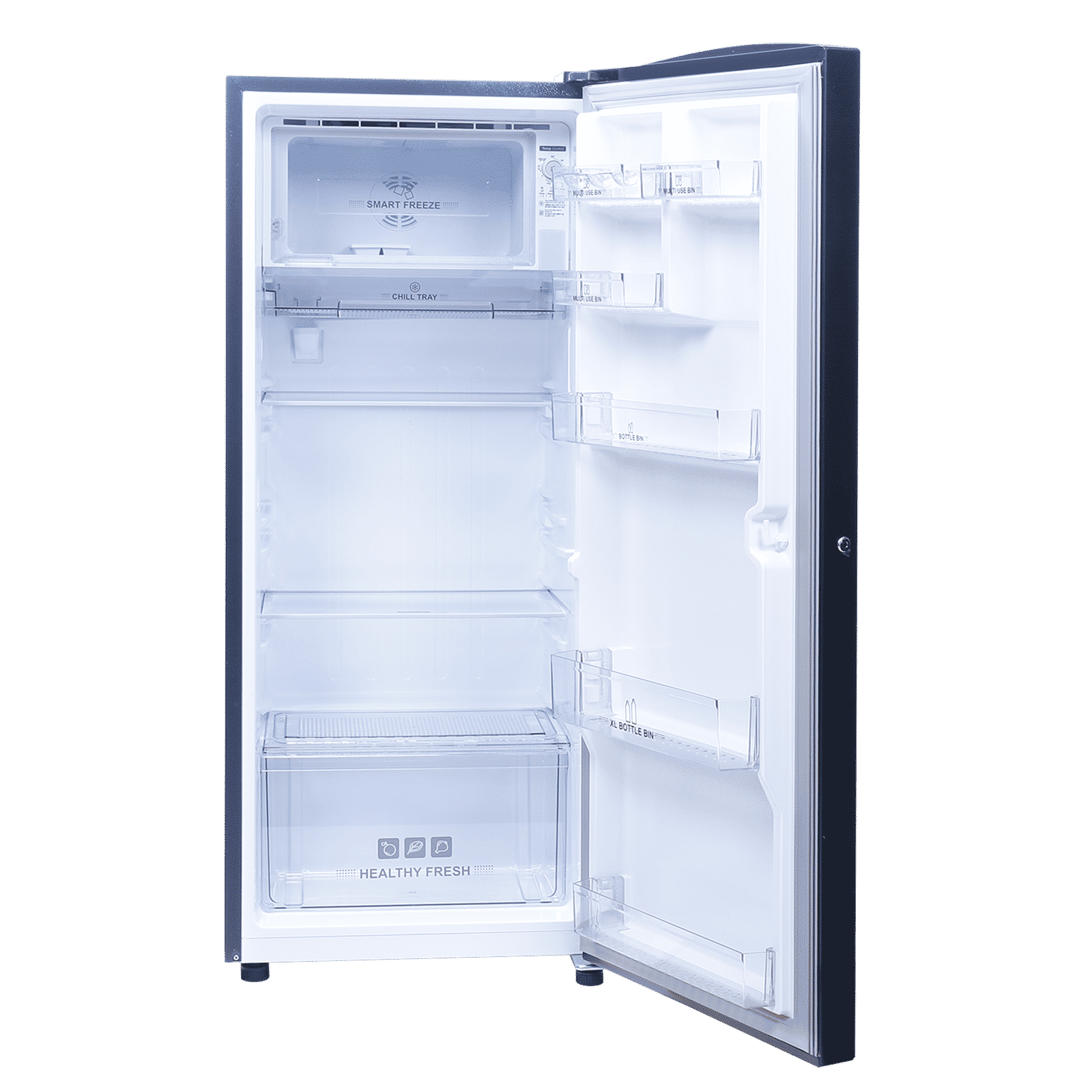 Croma 206 Litres 4 Star Direct Cool Single Door Refrigerator with Inverter Compressor ( Blue)_12