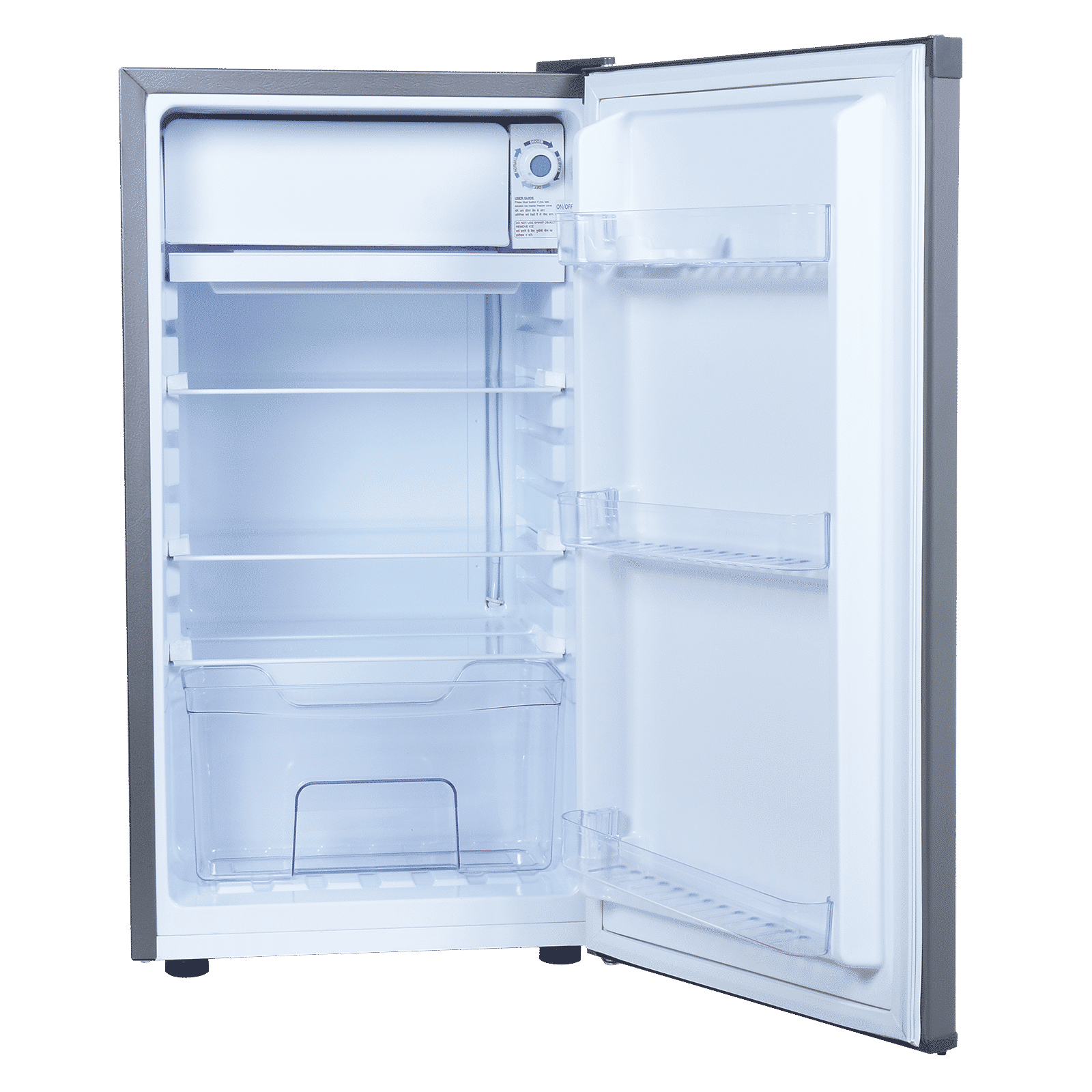 Croma 84 Litres 2 Star Direct Cool Single Door Refrigerator with Reversible Door ( Grey)_10