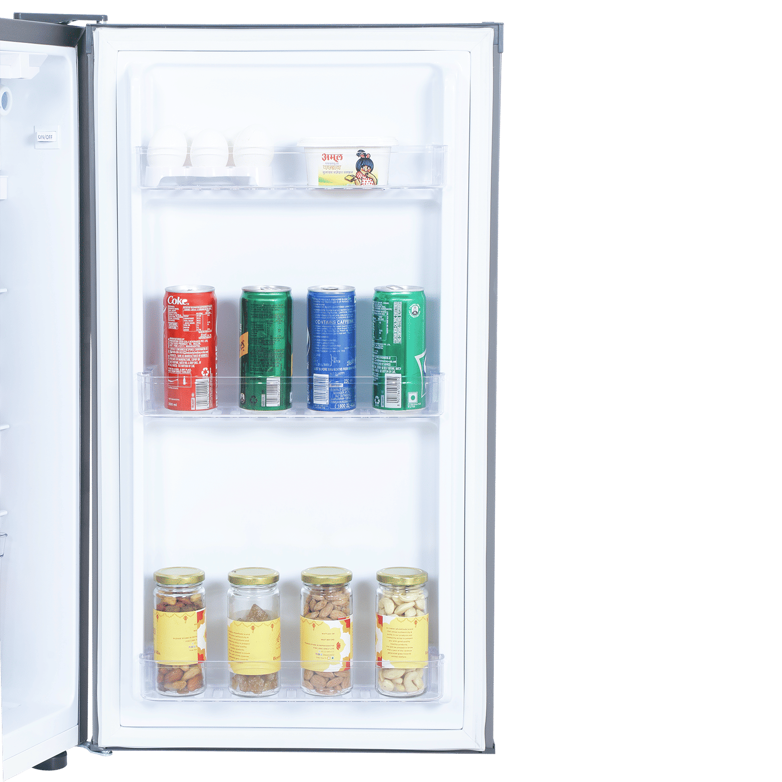 Croma 84 Litres 2 Star Direct Cool Single Door Refrigerator with Reversible Door ( Grey)_15