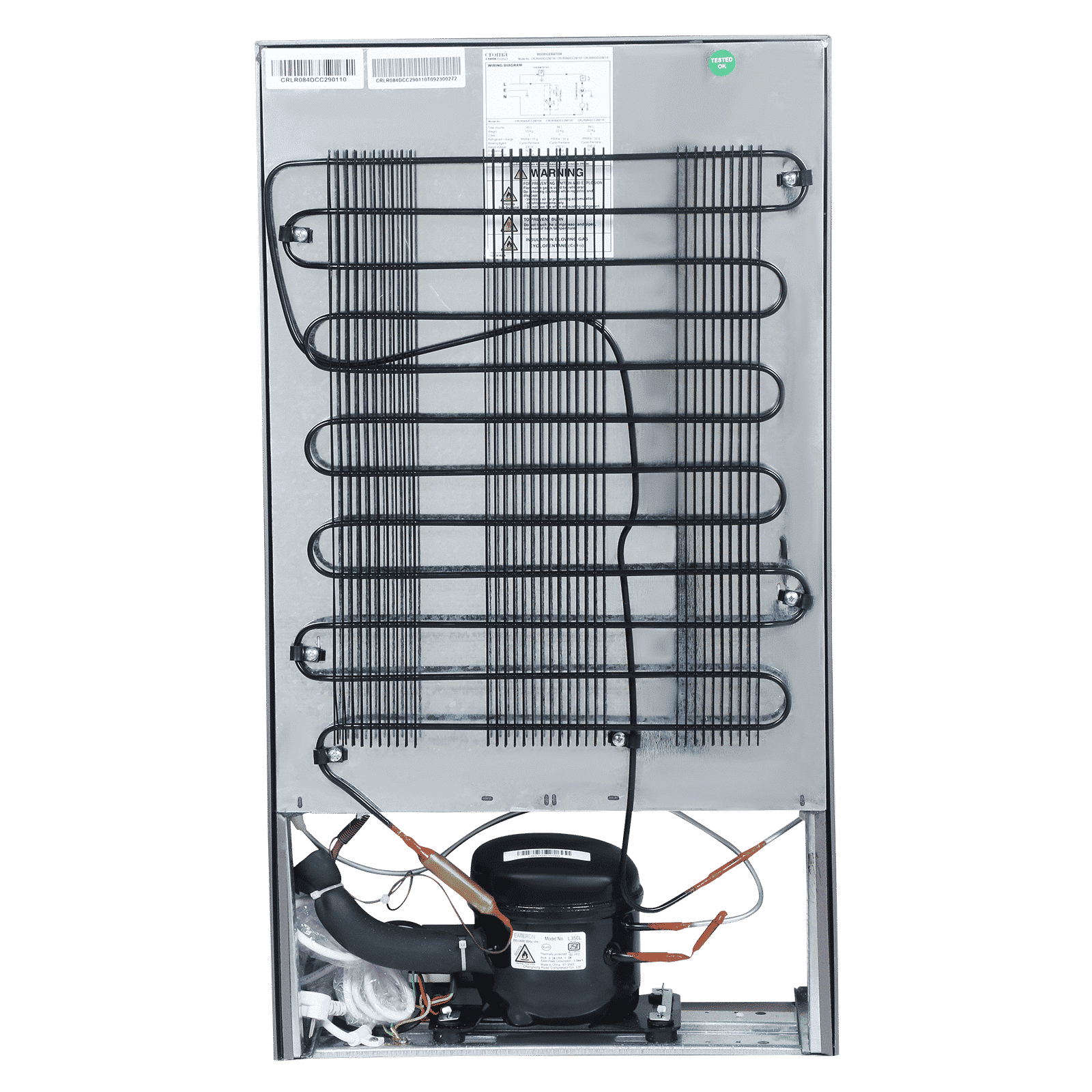 Croma 84 Litres 2 Star Direct Cool Single Door Refrigerator with Reversible Door ( Grey) Croma 84 Litres 2 Star Direct Cool Single Door Refrigerator with Reversible Door ( Grey)_10