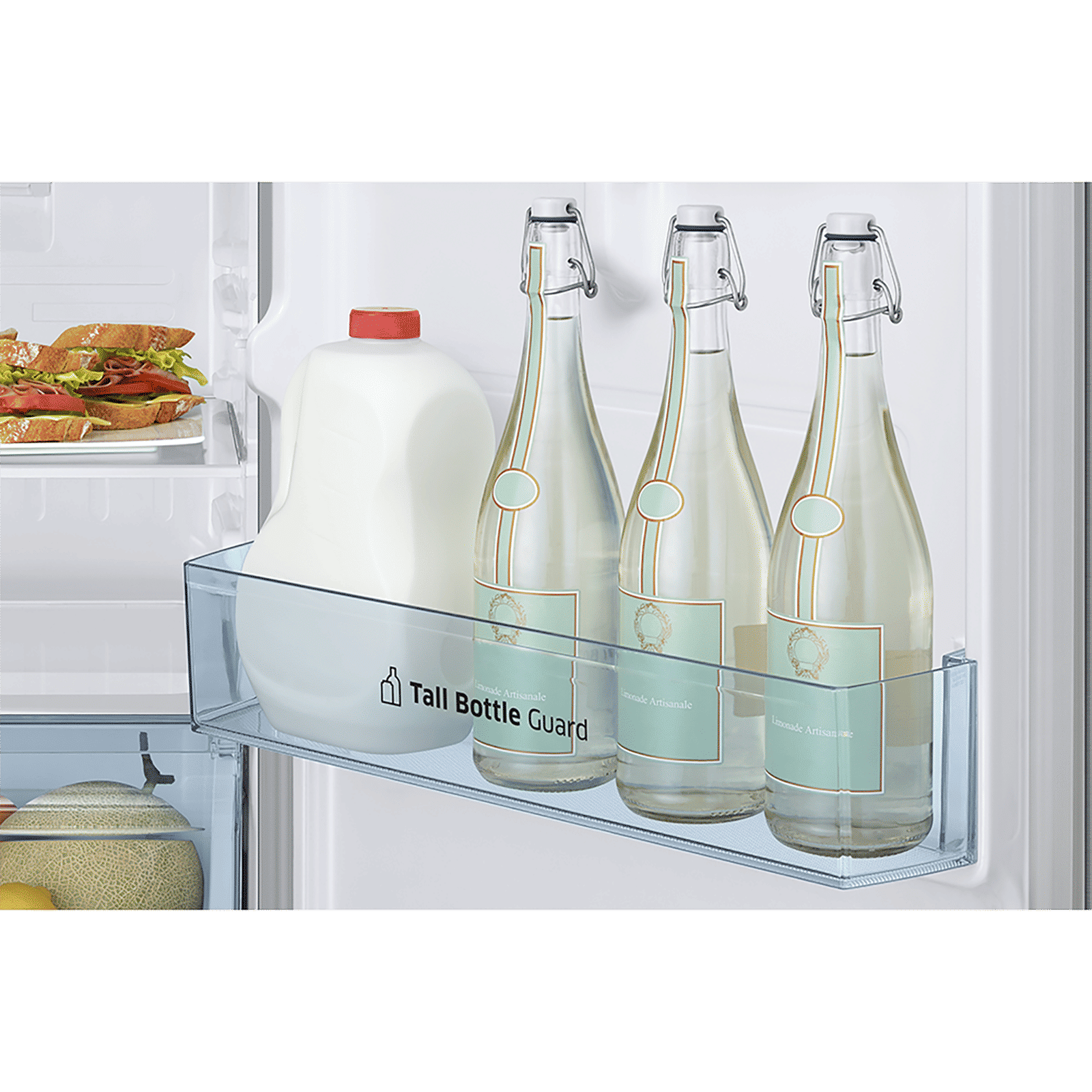 SAMSUNG 322 Litres 3 Star Frost Free Double Door Convertible Refrigerator with Stabilizer Free Operation (RT37C4523S8/HL, Elegant Inox)_12