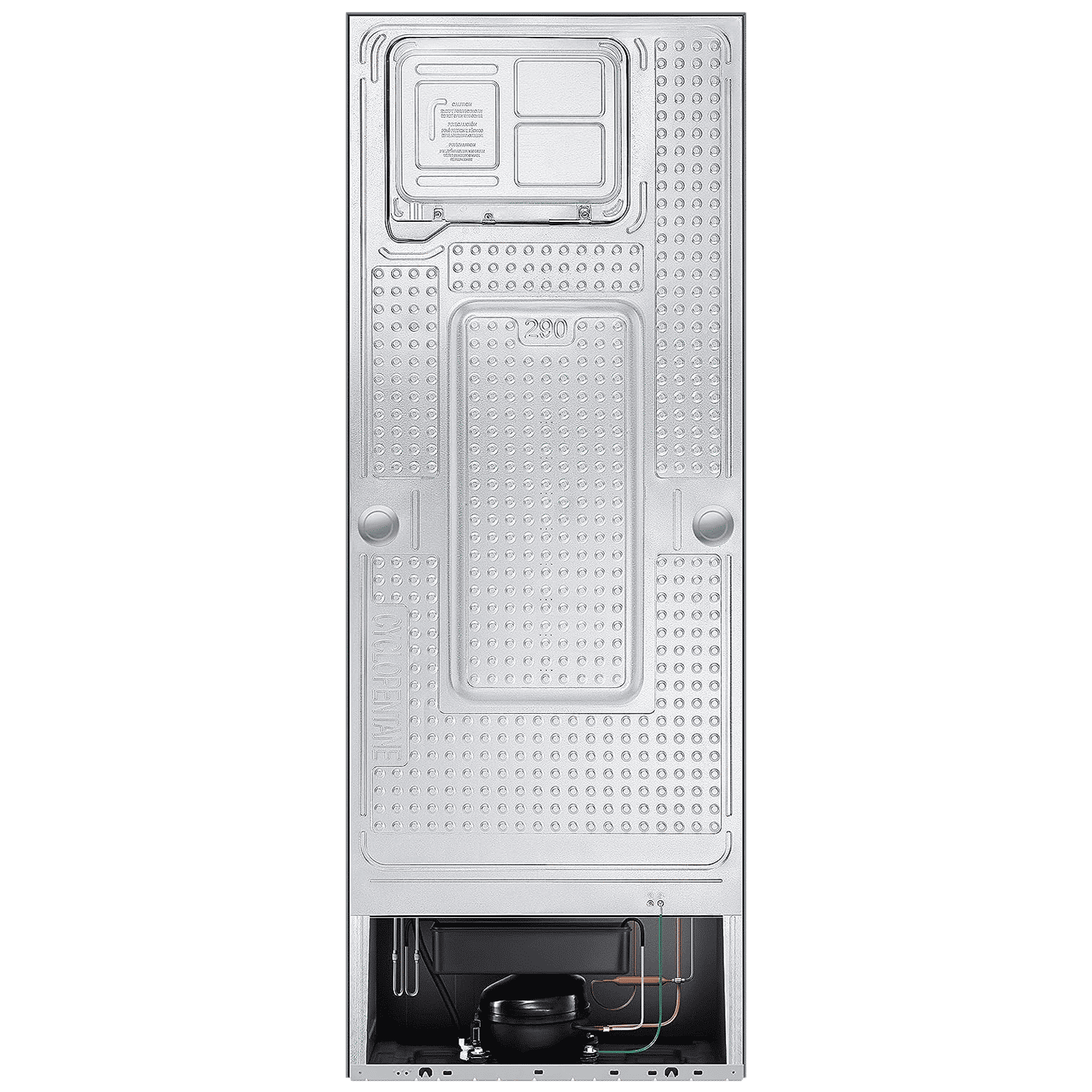 SAMSUNG 322 Litres 3 Star Frost Free Double Door Convertible Refrigerator with Stabilizer Free Operation (RT37C4523S8/HL, Elegant Inox)_9