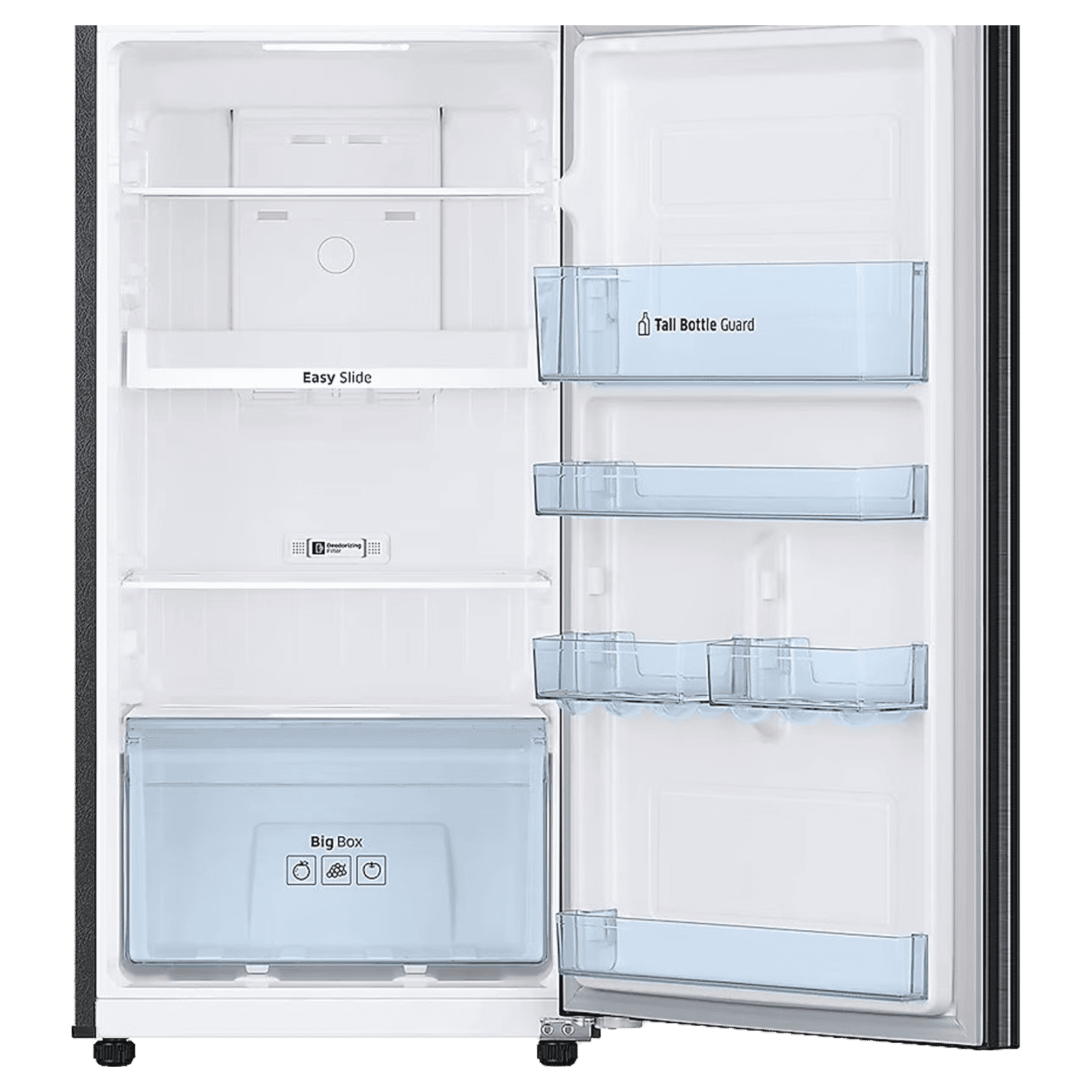 SAMSUNG 256 Litres 3 Star Frost Free Double Door Convertible Refrigerator with Stabilizer Free Operation (RT30C3733BX/HL, Luxe Black) SAMSUNG 256 Litres 3 Star Frost Free Double Door Convertible Refrigerator with Stabilizer Free Operation (RT30C3733BX/HL, Luxe Black)_8