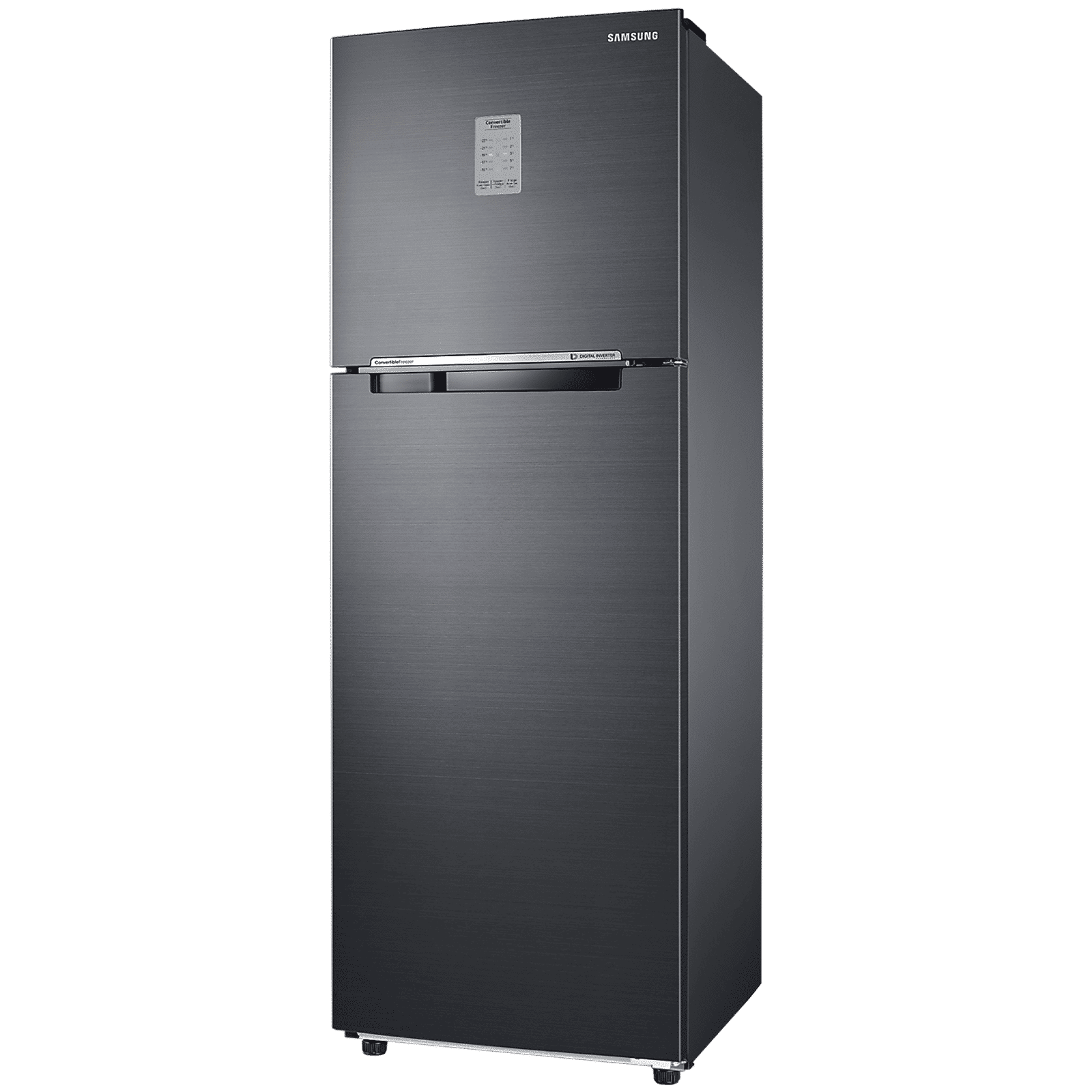SAMSUNG 256 Litres 3 Star Frost Free Double Door Convertible Refrigerator with Stabilizer Free Operation (RT30C3733BX/HL, Luxe Black) SAMSUNG 256 Litres 3 Star Frost Free Double Door Convertible Refrigerator with Stabilizer Free Operation (RT30C3733BX/HL, Luxe Black)_4
