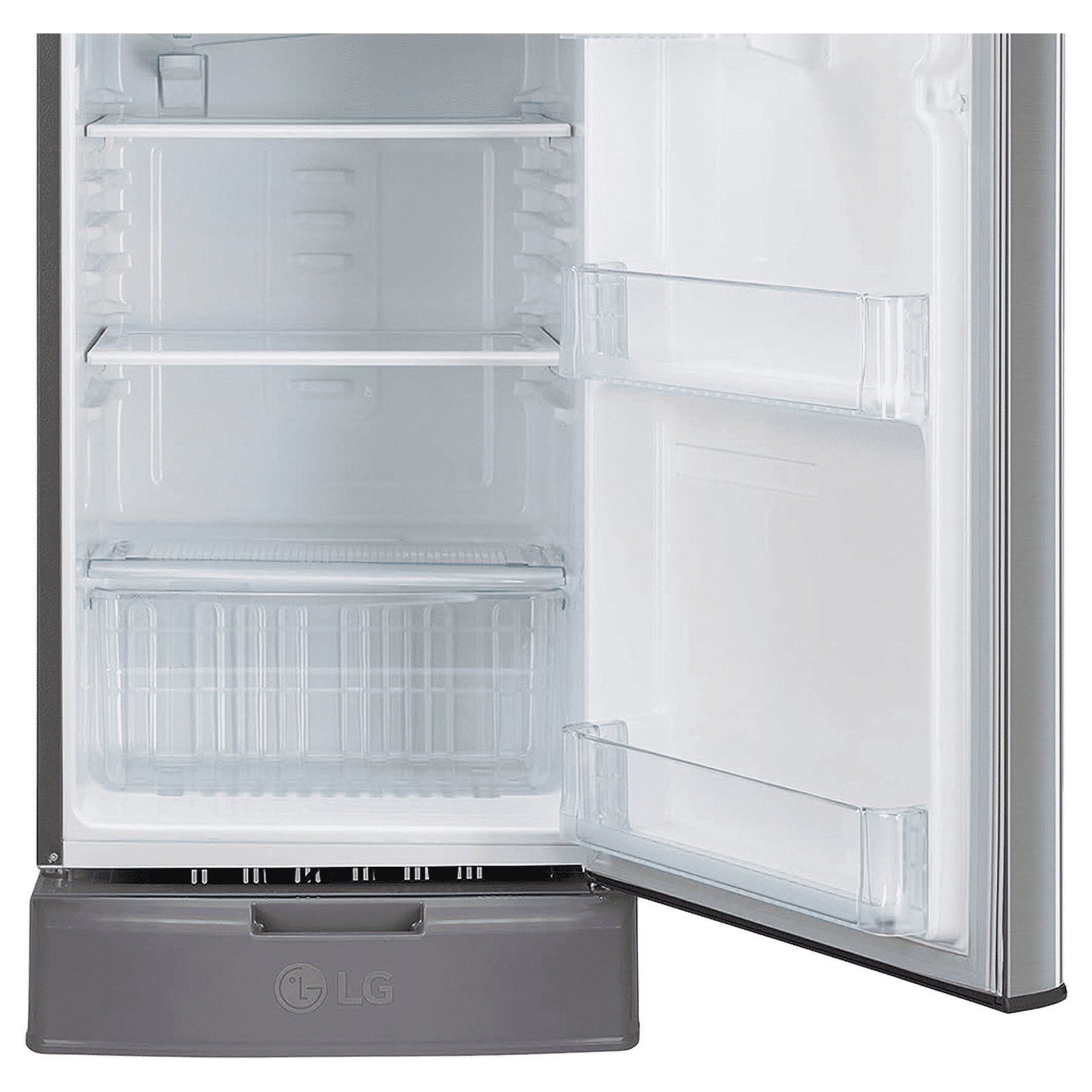 LG 185 Litres 4 Star Direct Cool Single Door Refrigerator with Antibacterial Gasket (GL-D199OPZY.DPZZPS, Shiny Steel) LG 185 Litres 4 Star Direct Cool Single Door Refrigerator with Antibacterial Gasket (GL-D199OPZY.DPZZPS, Shiny Steel)_7