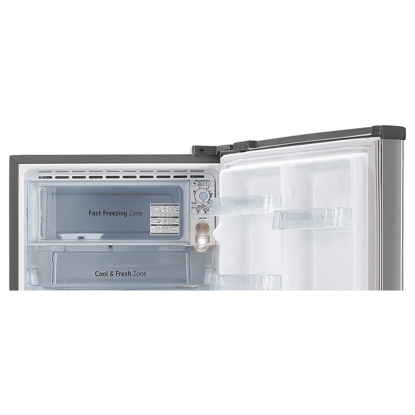 LG 185 Litres 4 Star Direct Cool Single Door Refrigerator with Antibacterial Gasket (GL-D199OPZY.DPZZPS, Shiny Steel) LG 185 Litres 4 Star Direct Cool Single Door Refrigerator with Antibacterial Gasket (GL-D199OPZY.DPZZPS, Shiny Steel)_5