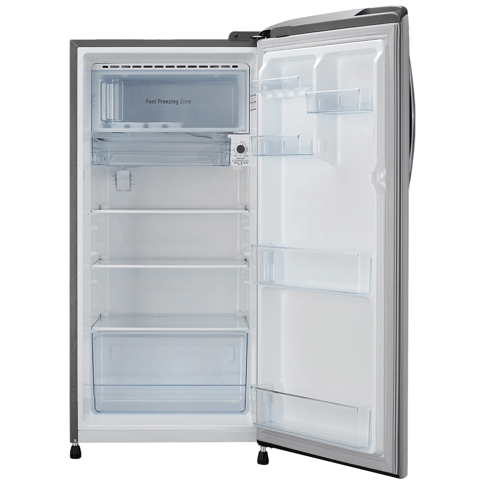 LG 201 Litres 3 Star Direct Cool Single Door Refrigerator with Antibacterial Gasket (GL-B211HPZD.APZZEB, Shiny Steel) LG 201 Litres 3 Star Direct Cool Single Door Refrigerator with Antibacterial Gasket (GL-B211HPZD.APZZEB, Shiny Steel)_6