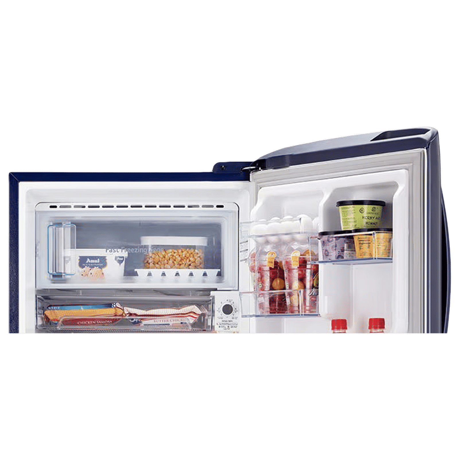 LG 201 Litres 3 Star Direct Cool Single Door Refrigerator with Stabilizer Free Operation (GLB211HBCDABCZEBN, Blue Charm) LG 201 Litres 3 Star Direct Cool Single Door Refrigerator with Stabilizer Free Operation (GLB211HBCDABCZEBN, Blue Charm)_8