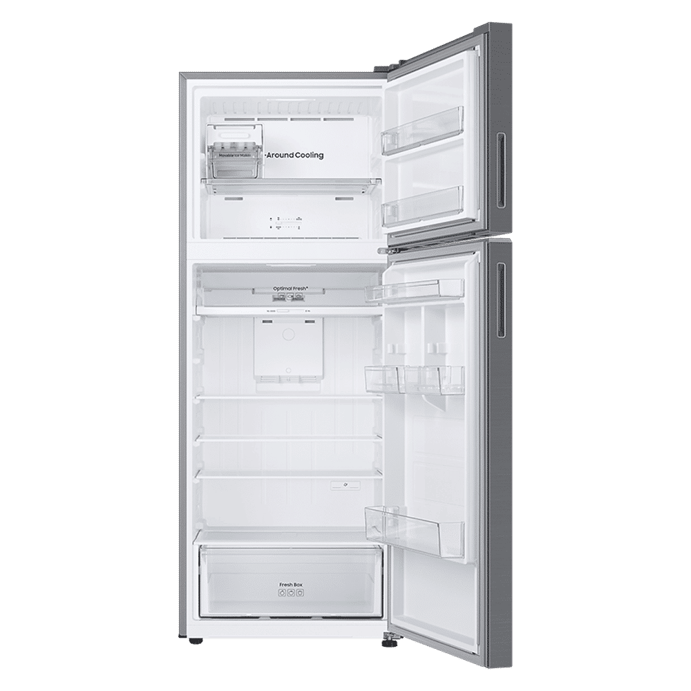SAMSUNG 465 Litres 1 Star Frost Free Double Door Refrigerator with Mono Cooling Technology (RT51CG662AS9TL, Refined Inox)_3