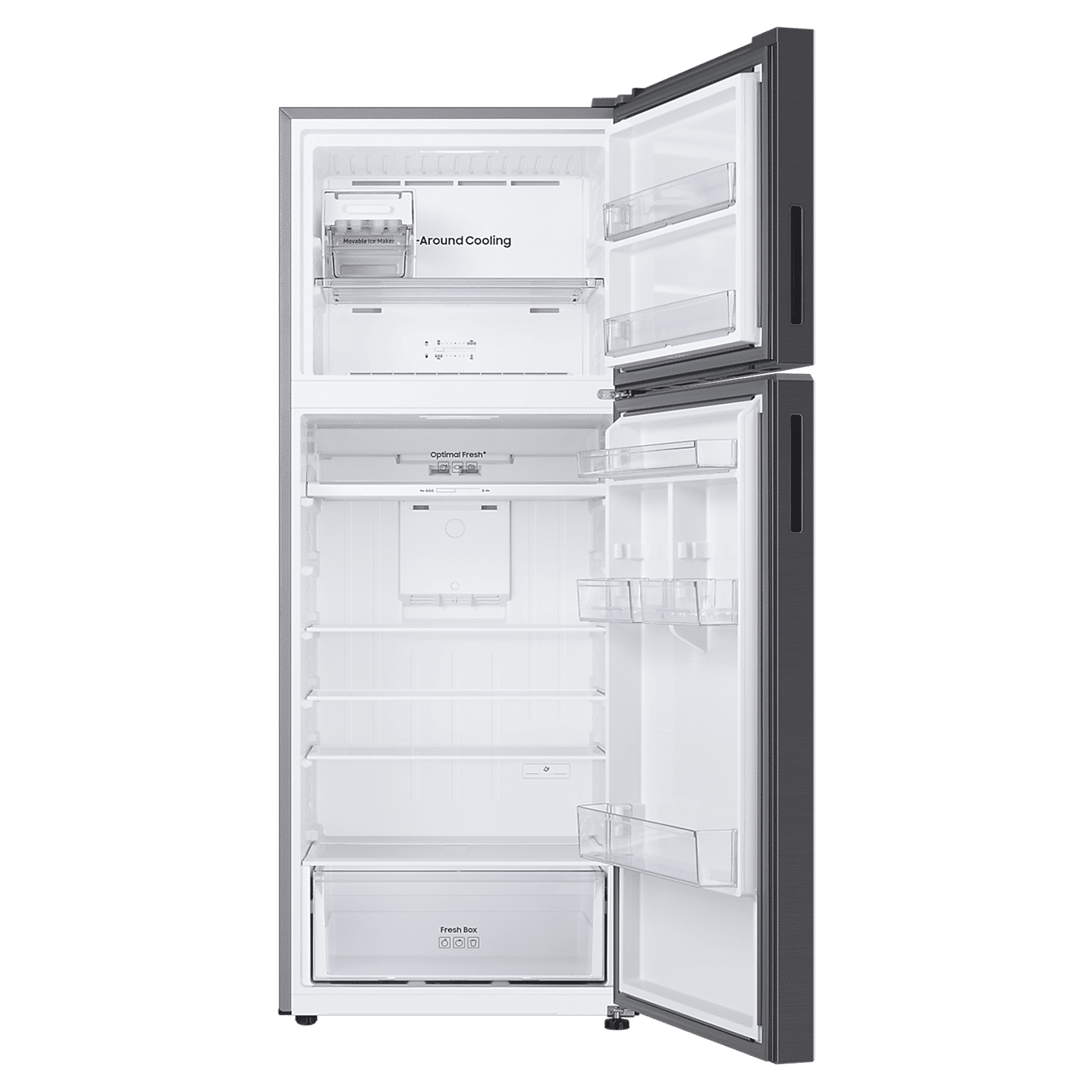 SAMSUNG 465 Litres 1 Star Frost Free Double Door Refrigerator with Mono Cooling Technology (RT51CG662AB1TL, Black Matt) SAMSUNG 465 Litres 1 Star Frost Free Double Door Refrigerator with Mono Cooling Technology (RT51CG662AB1TL, Black Matt)_6