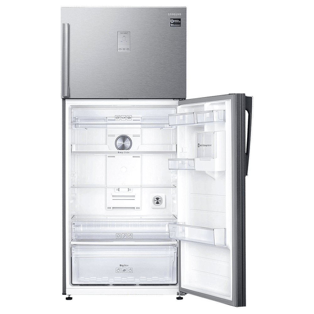 SAMSUNG 530 Litres 1 Star Frost Free Double Door Refrigerator with Twin Cooling Plus Technology (RT56C637SSL/TL, Clean Steel)_5