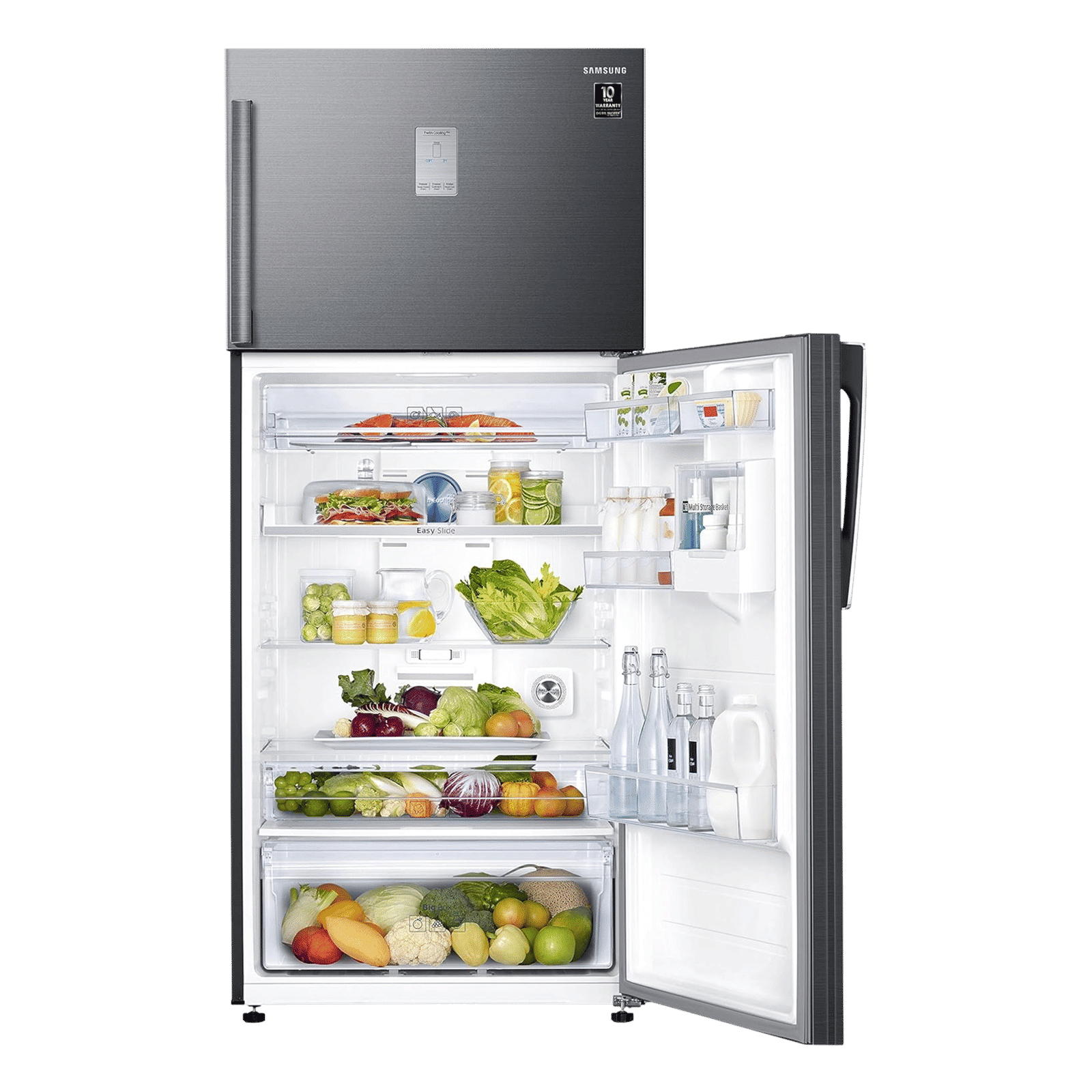 SAMSUNG 530 Litres 1 Star Frost Free Double Door Refrigerator with Twin Cooling Plus Technology (RT56C637SBS/TL, Black Inox) SAMSUNG 530 Litres 1 Star Frost Free Double Door Refrigerator with Twin Cooling Plus Technology (RT56C637SBS/TL, Black Inox)_11