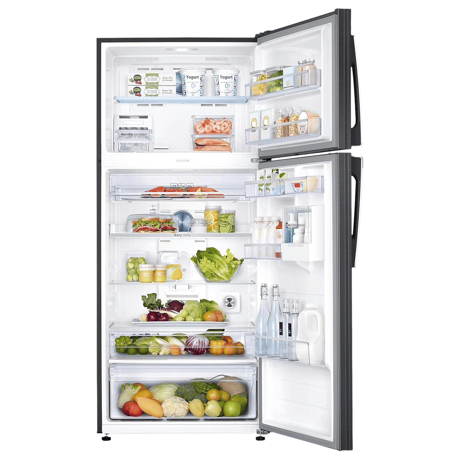 SAMSUNG 530 Litres 1 Star Frost Free Double Door Refrigerator with Twin Cooling Plus Technology (RT56C637SBS/TL, Black Inox) SAMSUNG 530 Litres 1 Star Frost Free Double Door Refrigerator with Twin Cooling Plus Technology (RT56C637SBS/TL, Black Inox)_5