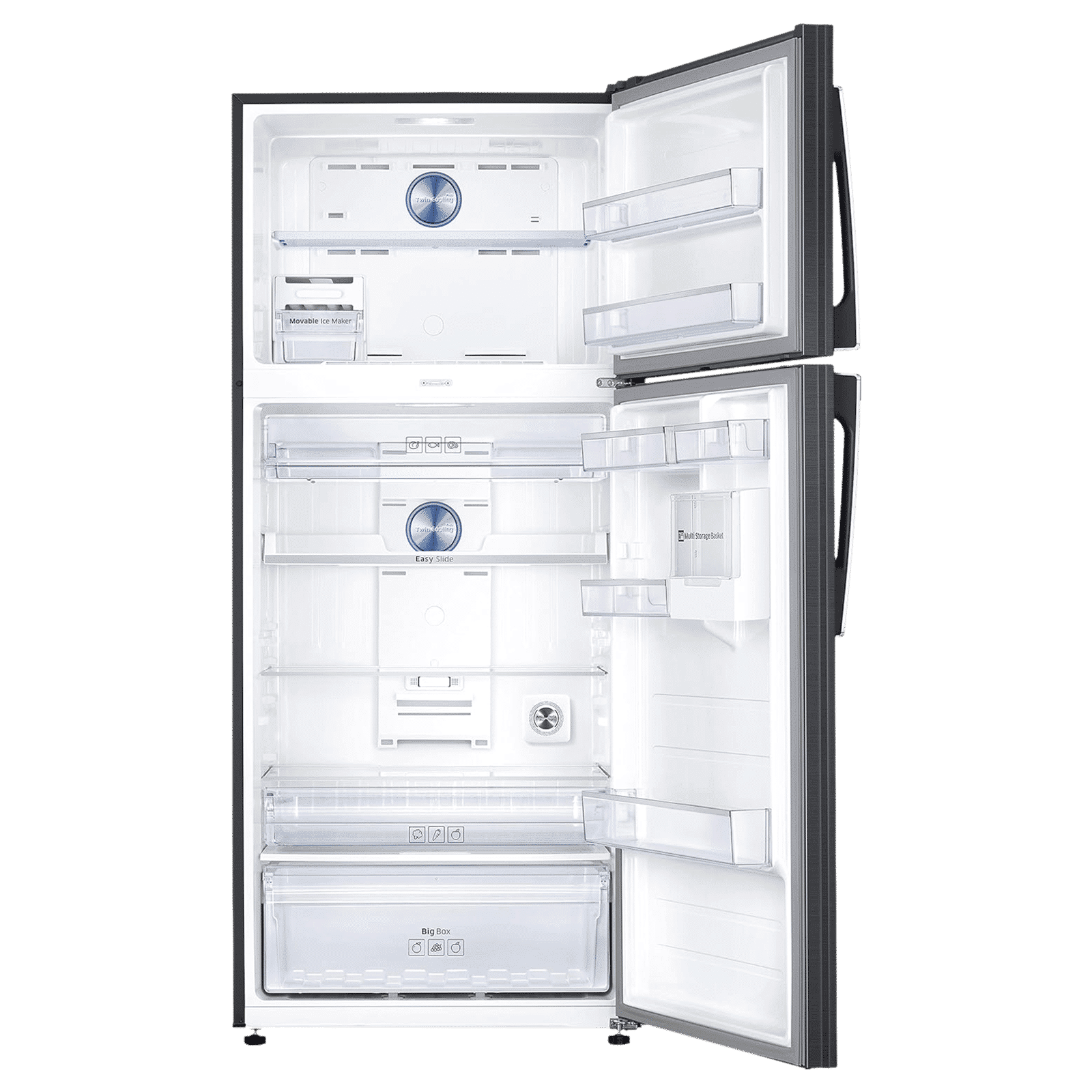 SAMSUNG 530 Litres 1 Star Frost Free Double Door Refrigerator with Twin Cooling Plus Technology (RT56C637SBS/TL, Black Inox) SAMSUNG 530 Litres 1 Star Frost Free Double Door Refrigerator with Twin Cooling Plus Technology (RT56C637SBS/TL, Black Inox)_6