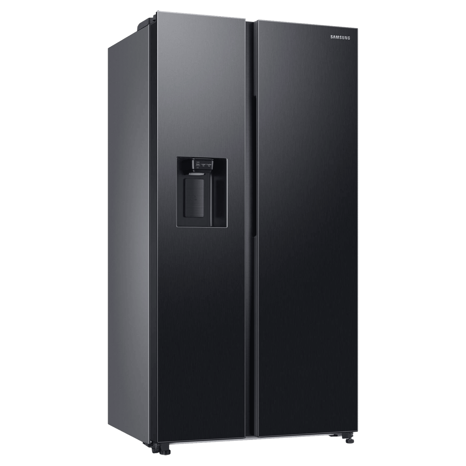 SAMSUNG 633 Litres 3 Star Frost Free Side by Side Door Smart Wi-Fi Enabled Convertible Refrigerator with Twin Cooling Plus (RS78CG8543B1HL, Black Matt)_4