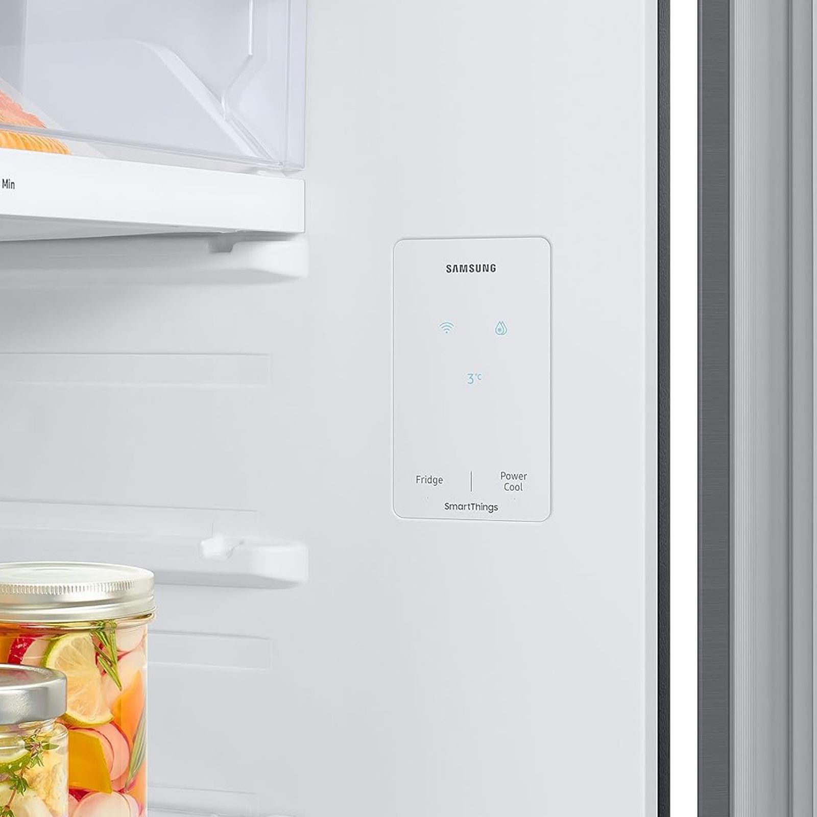 SAMSUNG 415 Litres 1 Star Frost Free Double Door Refrigerator with Stabilizer Free Operation (RT45CG662AS9TL, Refined Inox)_6