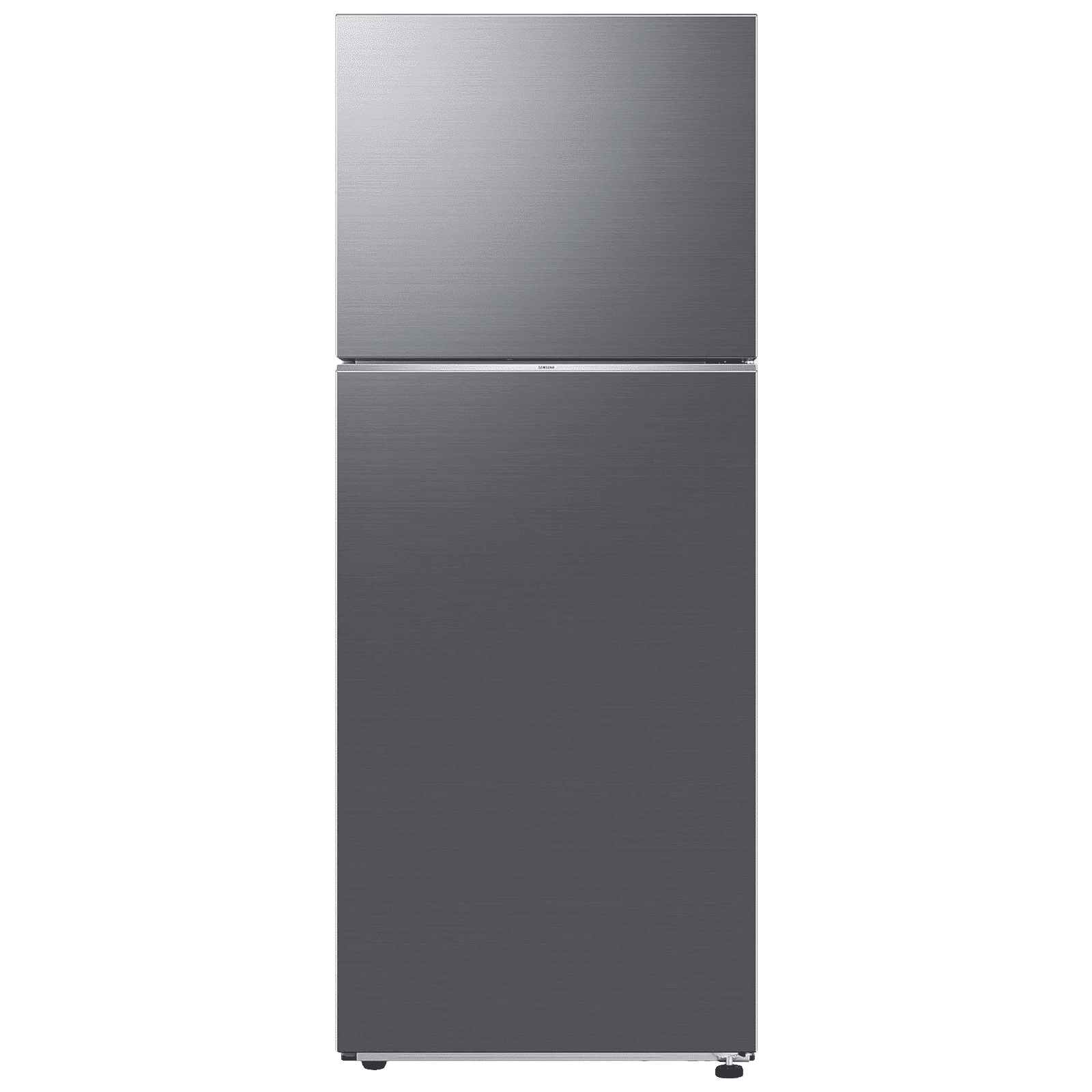 SAMSUNG 415 Litres 1 Star Frost Free Double Door Refrigerator with Stabilizer Free Operation (RT45CG662AS9TL, Refined Inox)_1