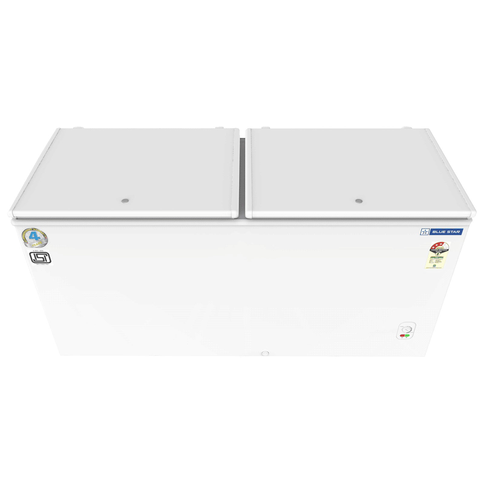 Blue Star 293 Litres 3 Star Double Door Deep Freezer (Stabilizer Free Operation, CF3125DPW, White) Blue Star 293 Litres 3 Star Double Door Deep Freezer (Stabilizer Free Operation, CF3125DPW, White)_4