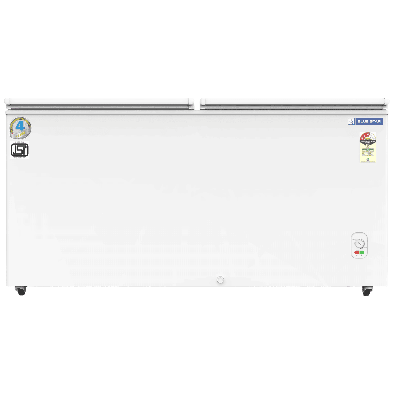 Blue Star 457 Litres 3 Star Double Door Deep Freezer (Stabilizer Free Operation, CF3500MEW, White) Blue Star 457 Litres 3 Star Double Door Deep Freezer (Stabilizer Free Operation, CF3500MEW, White)_1