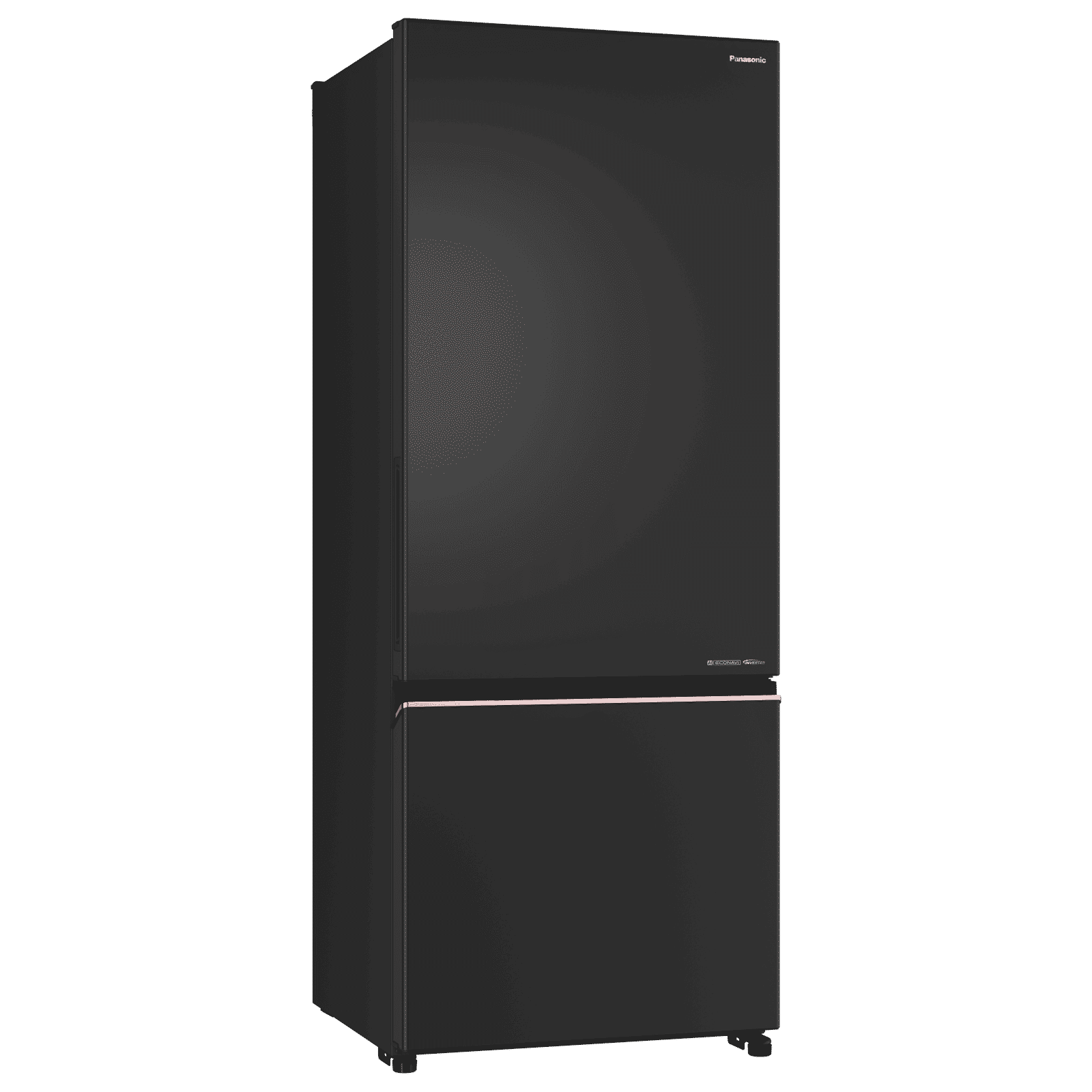 Panasonic 450 Litres 2 Star Frost Free Double Door Bottom Mount Convertible Refrigerator with AG Clean Technology (BK468BQKN, Diamond Black)_1