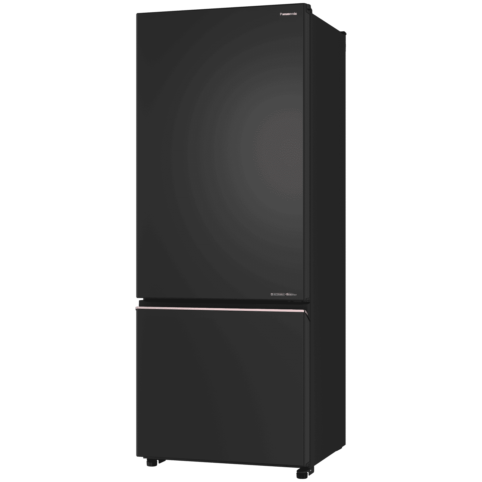 Panasonic 450 Litres 2 Star Frost Free Double Door Bottom Mount Convertible Refrigerator with AG Clean Technology (BK468BQKN, Diamond Black)_2