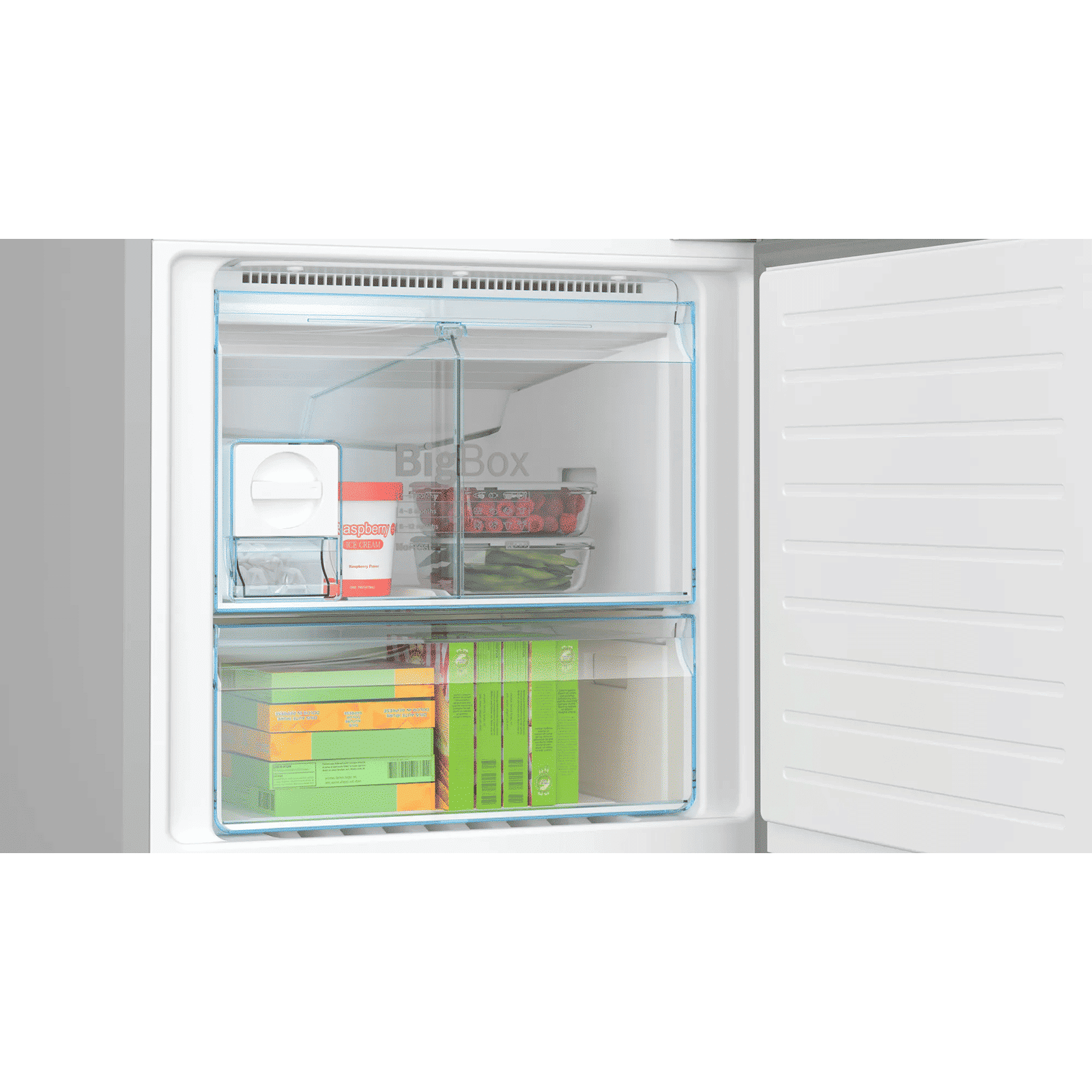 BOSCH Series 6 508 Litres 2 Star Frost Free Double Door Bottom Mount Refrigerator with Stabilizer Free Operation (KGN56LB42I, Black) BOSCH Series 6 508 Litres 2 Star Frost Free Double Door Bottom Mount Refrigerator with Stabilizer Free Operation (KGN56LB42I, Black)_6