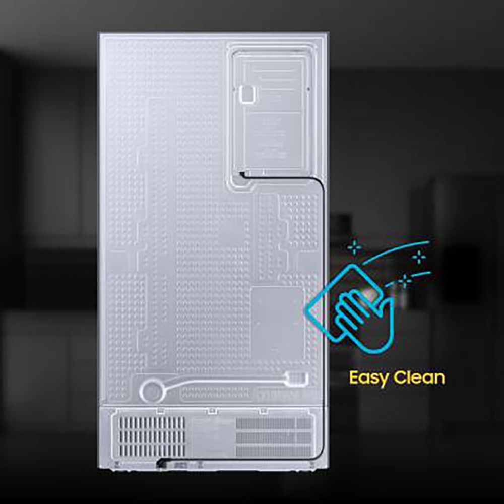 SAMSUNG 653 Litres 3 Star Frost Free Side by Side Convertible Refrigerator with Twin Cooling Plus Technology (RS76CG8003S9HL, Refined Inox)_15