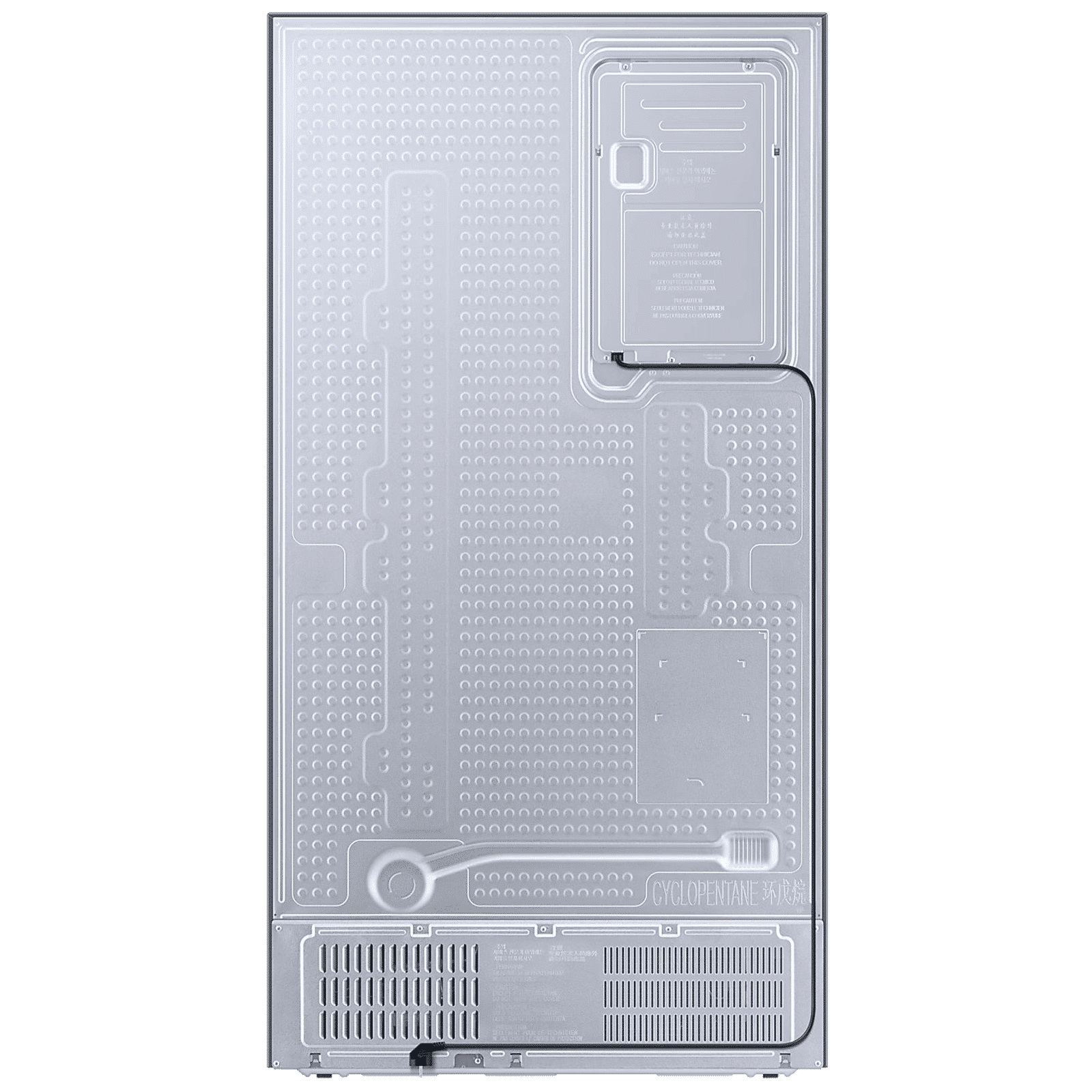 SAMSUNG 633 Litres 3 Star Frost Free Side by Side Refrigerator with Twin Cooling Plus (RS78CG8543S9HL, Inox)_7