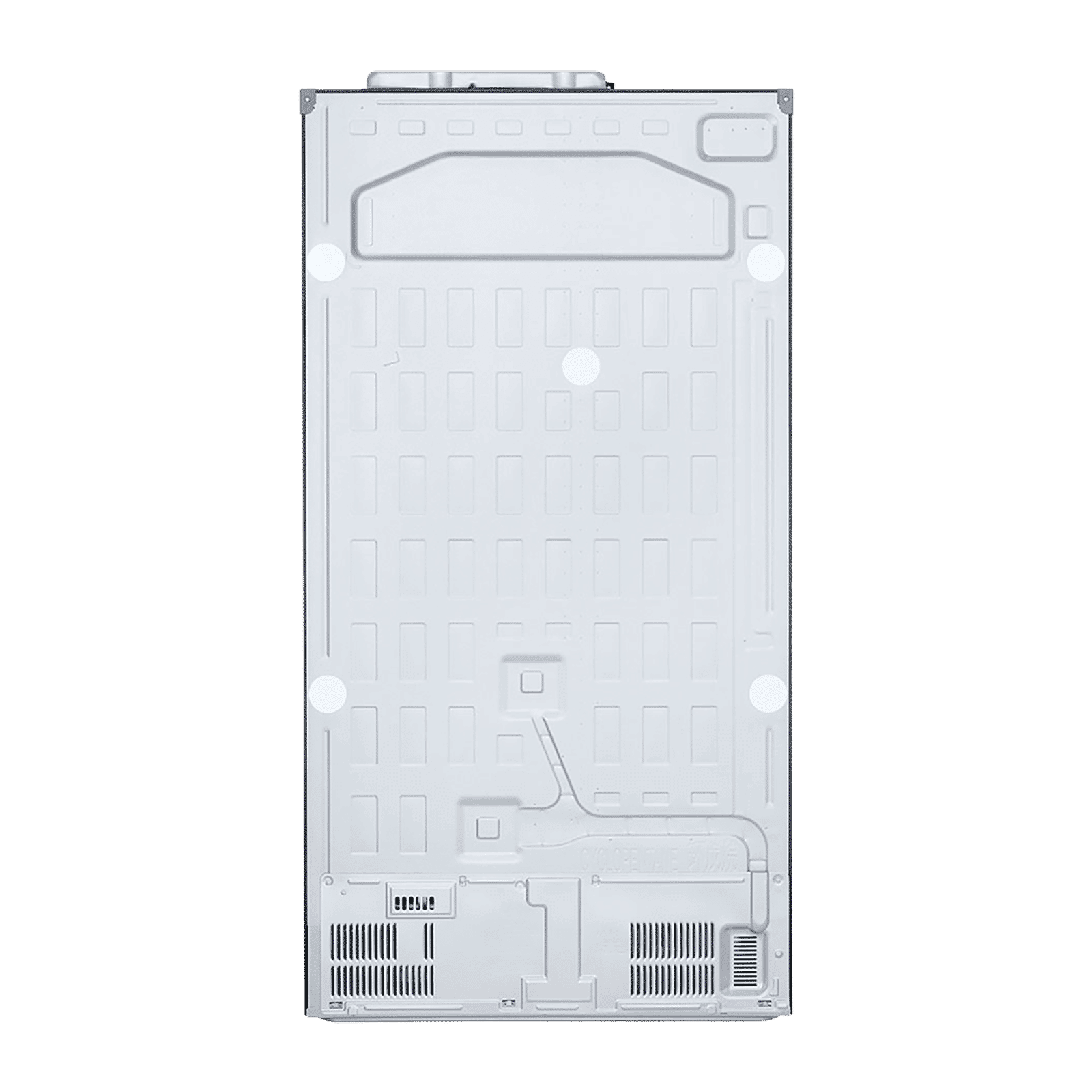 LG 650 Litres 3 Star Frost Free Side by Side Convertible Refrigerator with Smart Inverter Compressor (GLB257DBM3, Black Mirror)_10