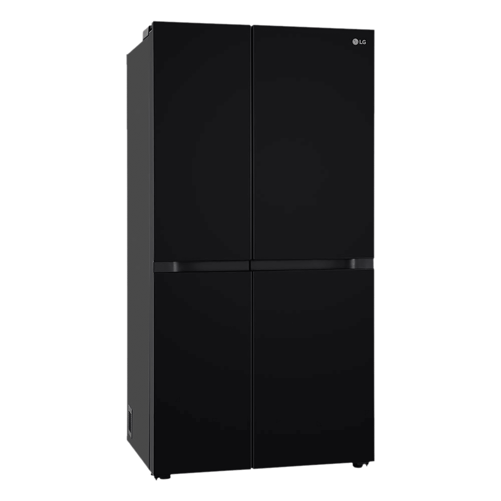 LG 650 Litres 3 Star Frost Free Side by Side Convertible Refrigerator with Smart Inverter Compressor (GLB257DBM3, Black Mirror)_4