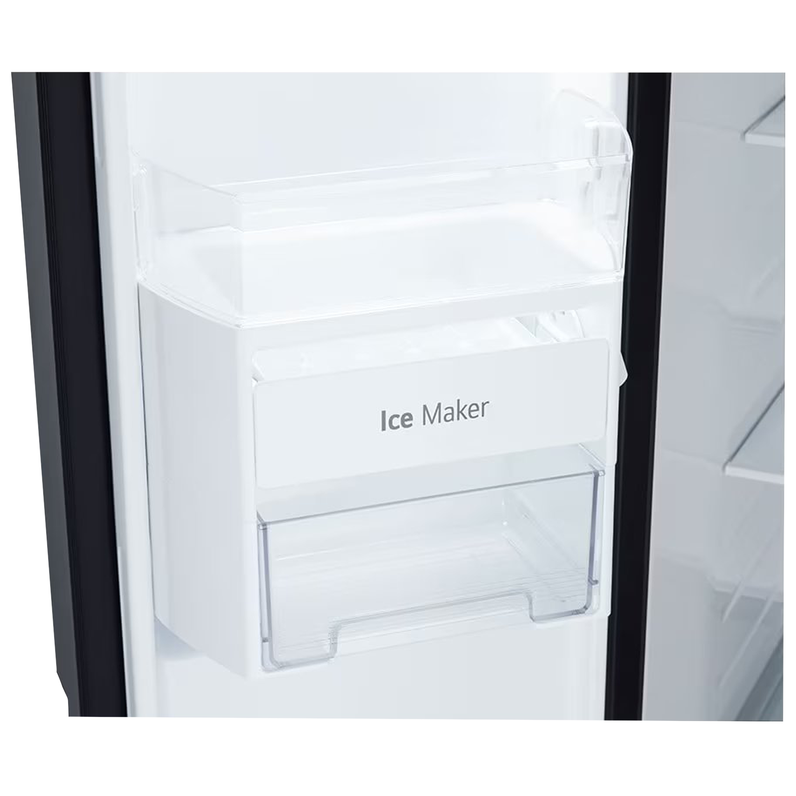 LG 650 Litres 3 Star Frost Free Side by Side Convertible Refrigerator with Smart Inverter Compressor (GLB257DBM3, Black Mirror)_8