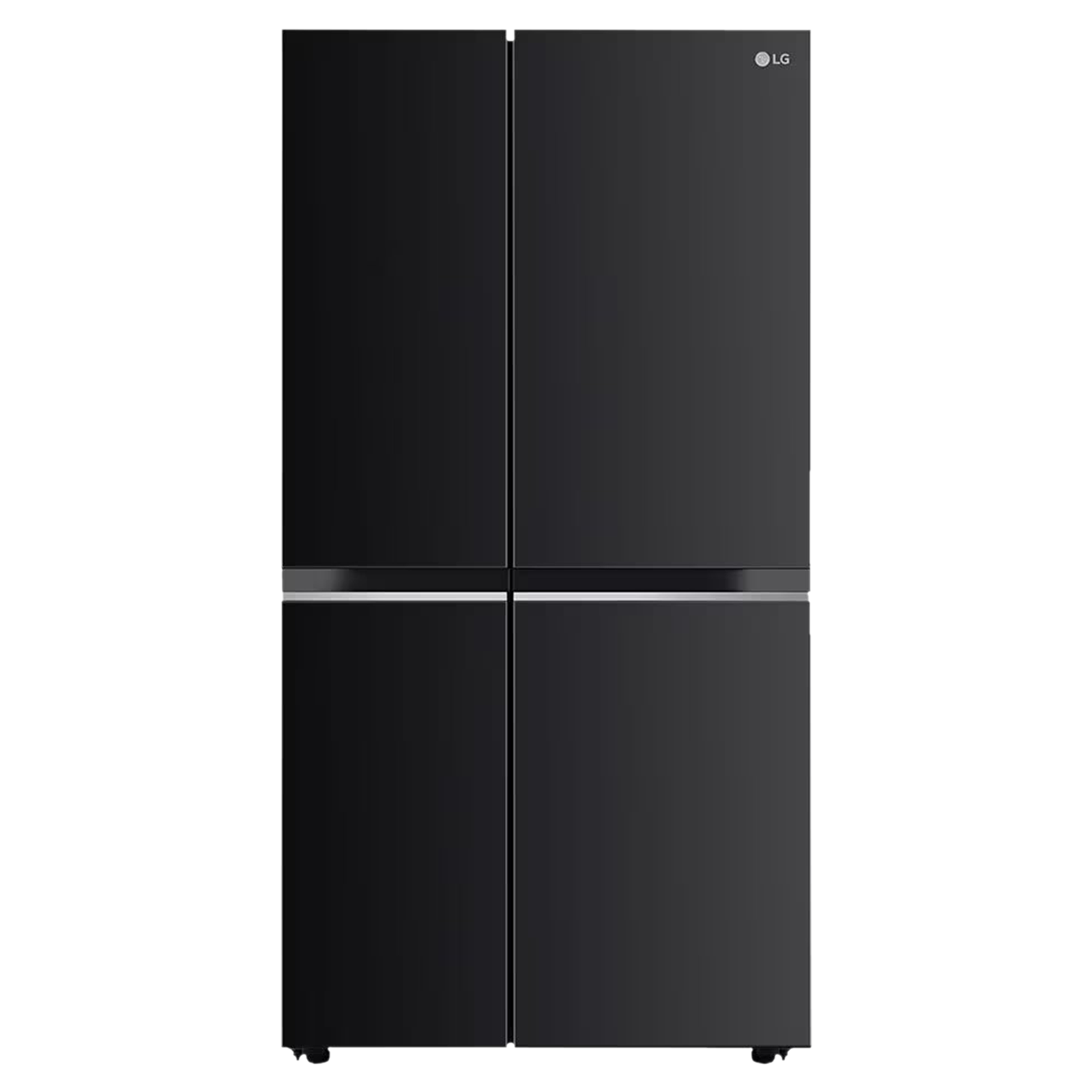 LG 650 Litres 3 Star Frost Free Side by Side Convertible Refrigerator with Door Cooling Plus Technology (GLB257EES3, Ebony Sheen)_1