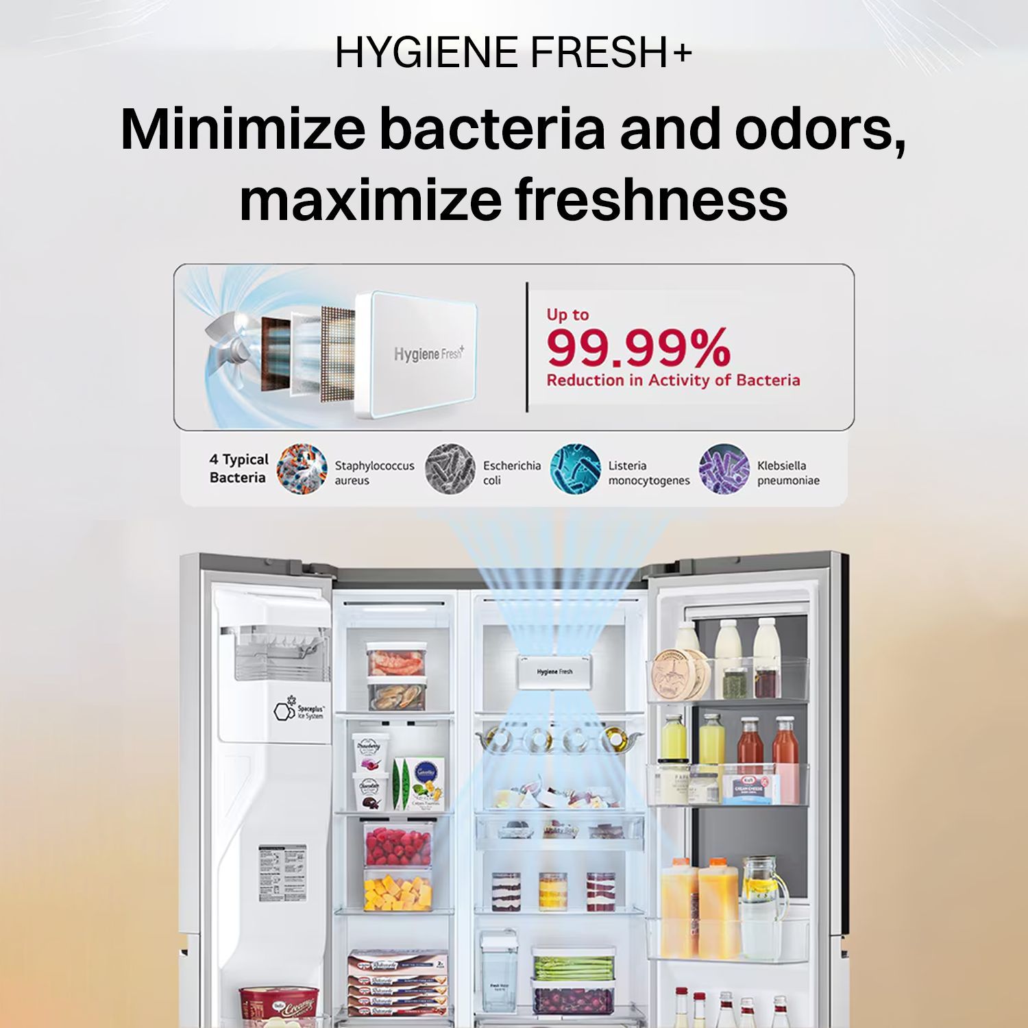 LG 650 Litres 3 Star Frost Free Side by Side Convertible Refrigerator with Door Cooling Plus Technology (GLB257EES3, Ebony Sheen)_20