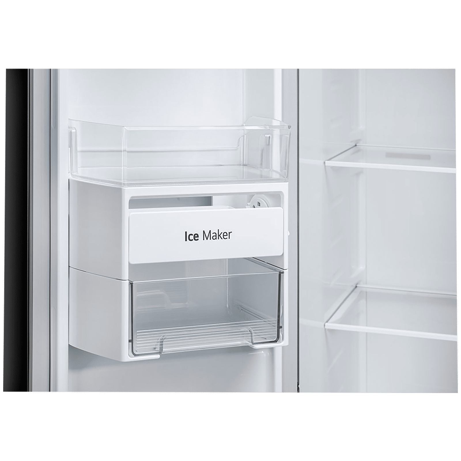 LG 650 Litres 3 Star Frost Free Side by Side Refrigerator with Multi Air Flow (GLB257HWB3, Western Black)_13