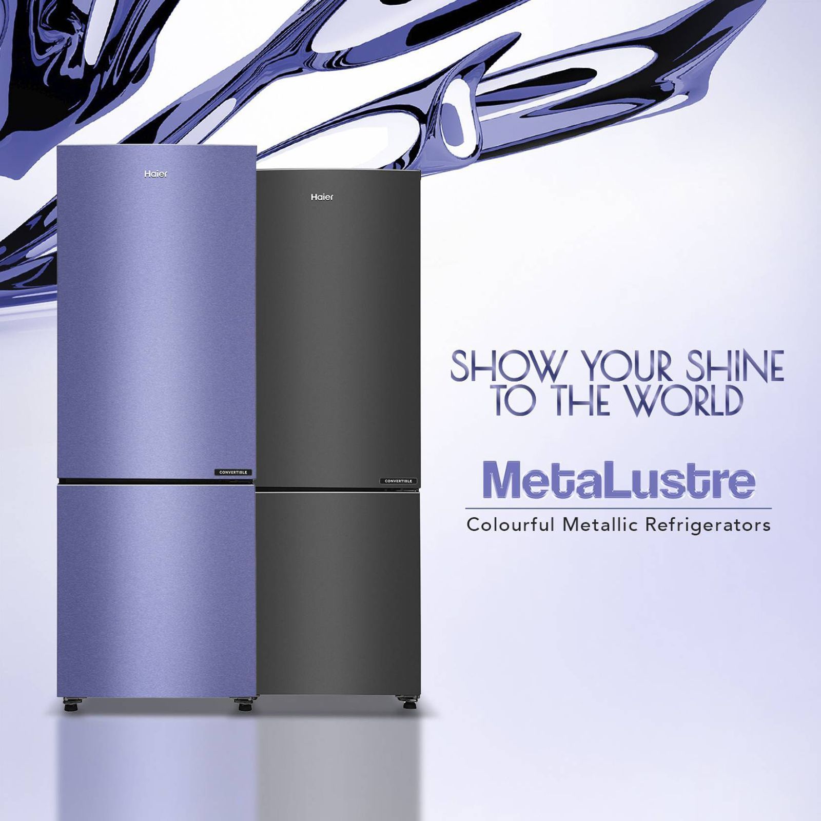 Haier 237 Litres 3 Star Frost Free Double Door Bottom Mount Convertible Refrigerator with Twin Inverter Technology (HEB243GBP, Black) Haier 237 Litres 3 Star Frost Free Double Door Bottom Mount Convertible Refrigerator with Twin Inverter Technology (HEB243GBP, Black)_12