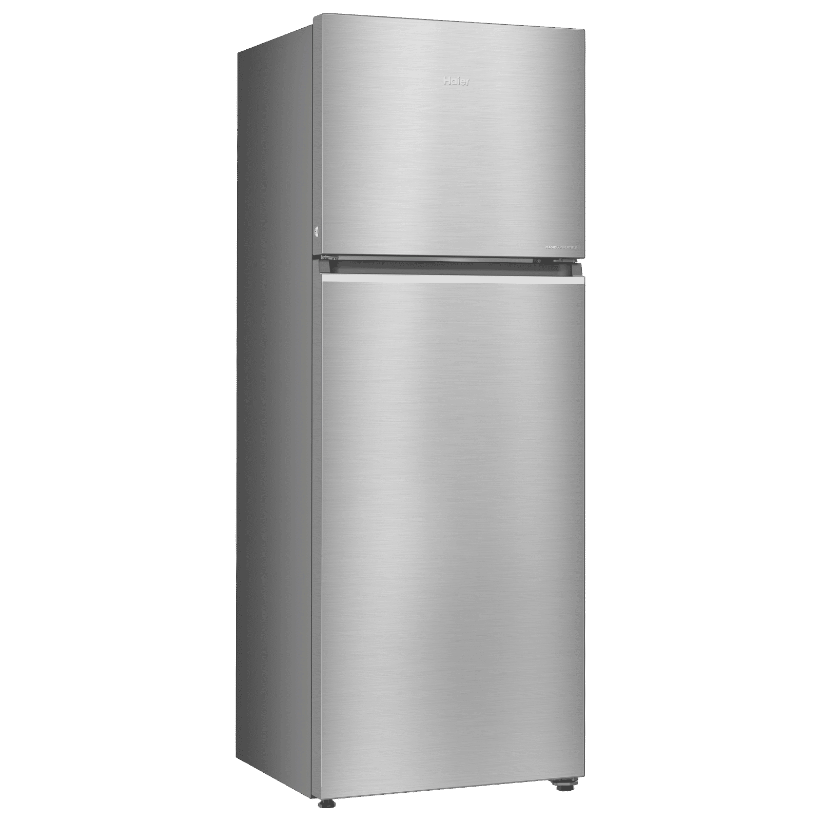 Haier 328 Litres 3 Star Frost Free Double Door Convertible Refrigerator with Fan Motor Technology (HEF333TSP, Inox Steel)_5