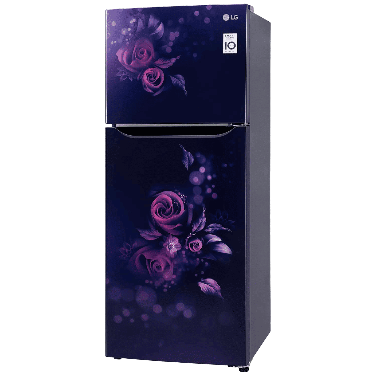 LG 242 Litres 2 Star Frost Free Double Door Refrigerator with Anti Bacterial Gasket (GLN292BBEY, Blue Euphoria)_2