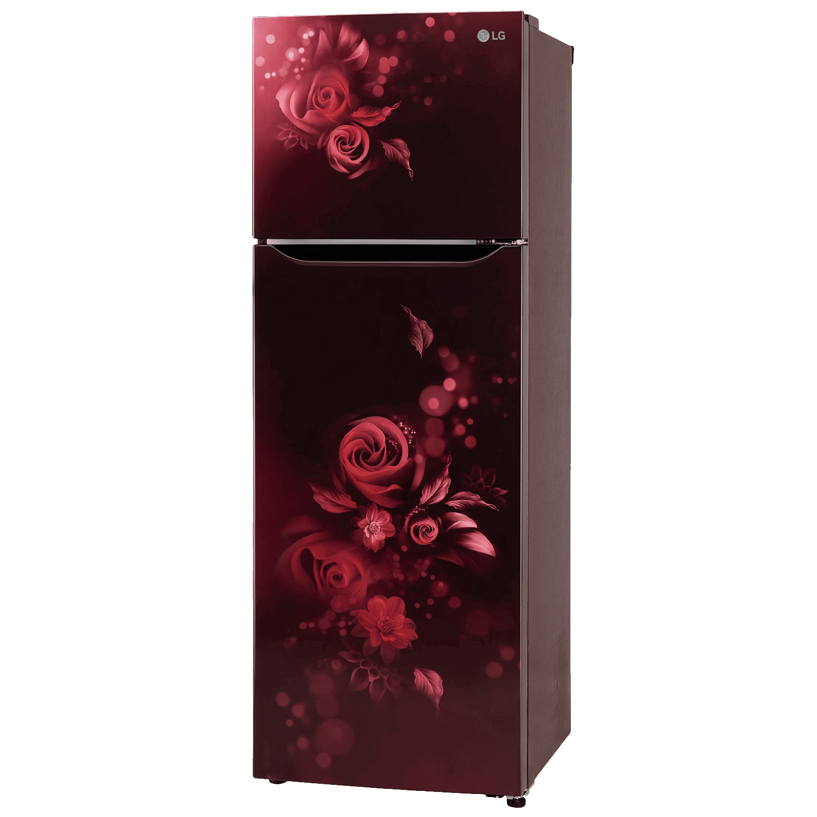 LG 242 Litres 2 Star Frost Free Double Door Refrigerator with Anti Bacterial Gasket (GLN292BSEY, Scarlet Euphoria)_4