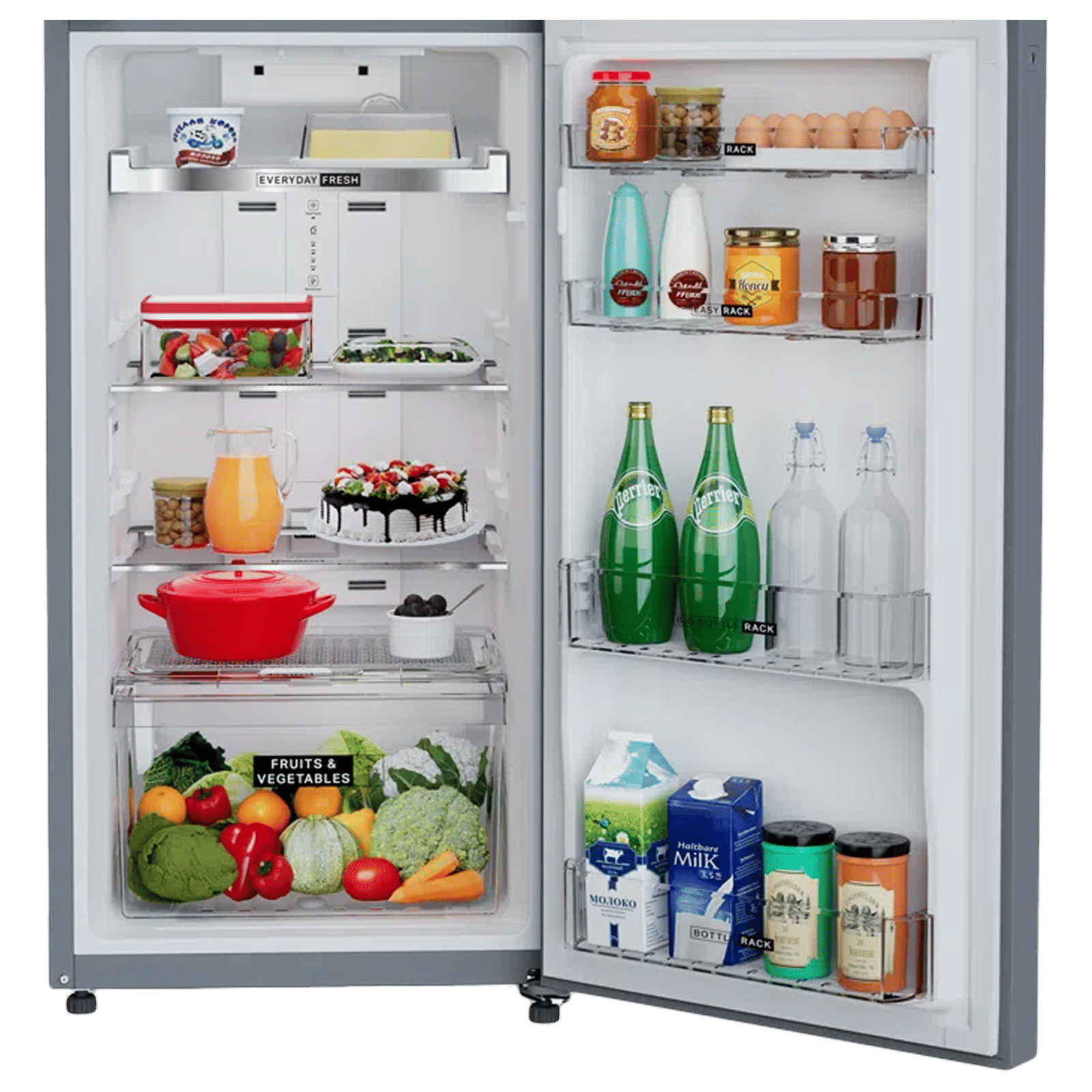 Whirlpool Intellifresh 235 Litres 2 Star Frost Free Double Door Refrigerator with IntelliSense Inverter Technology (21982, Athena Steel)_8