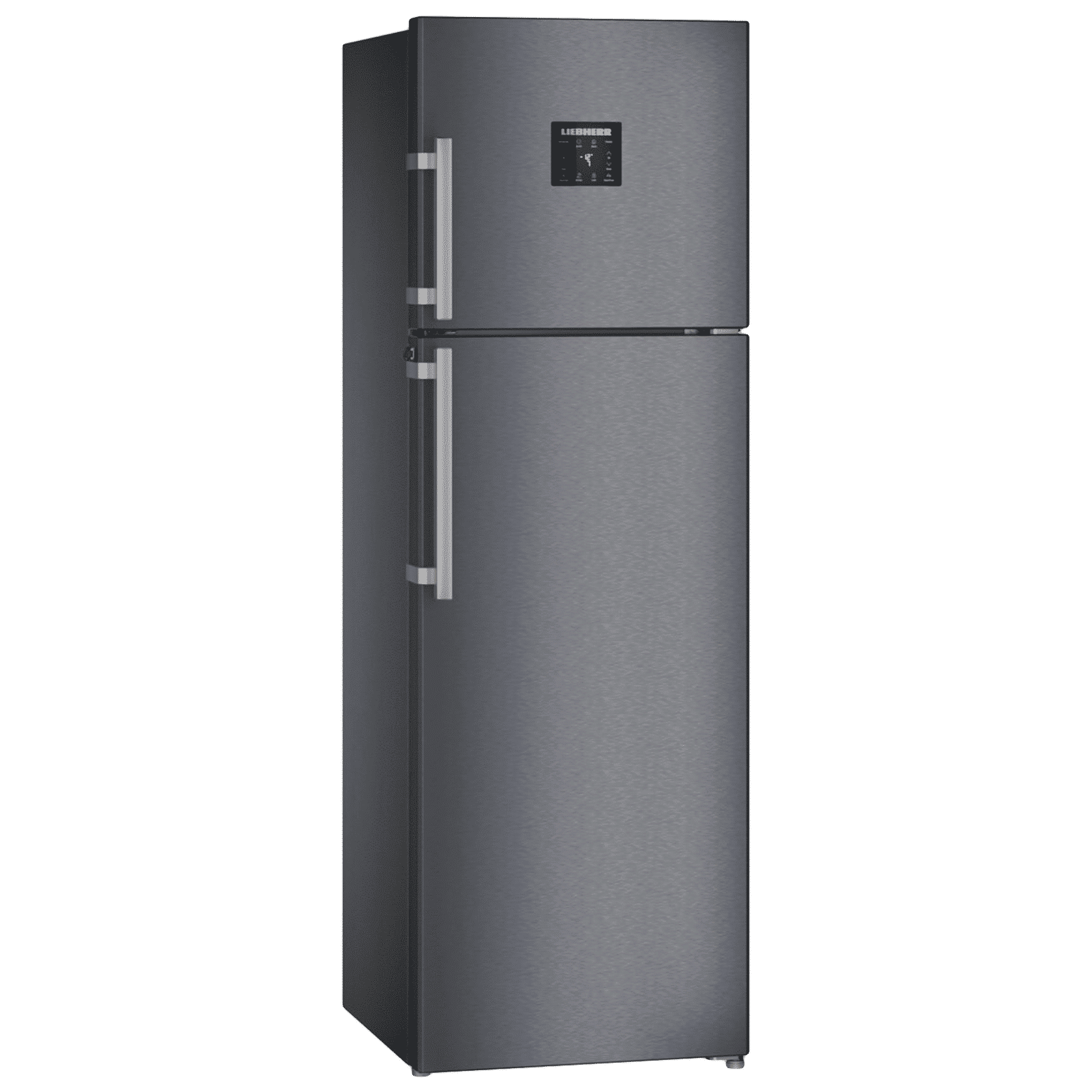 LIEBHERR Cluster 3 350 Litres 2 Star Frost Free Double Door Refrigerator with NexGen Inverter Compressor (TDcsB 3565, Anthracite)_2