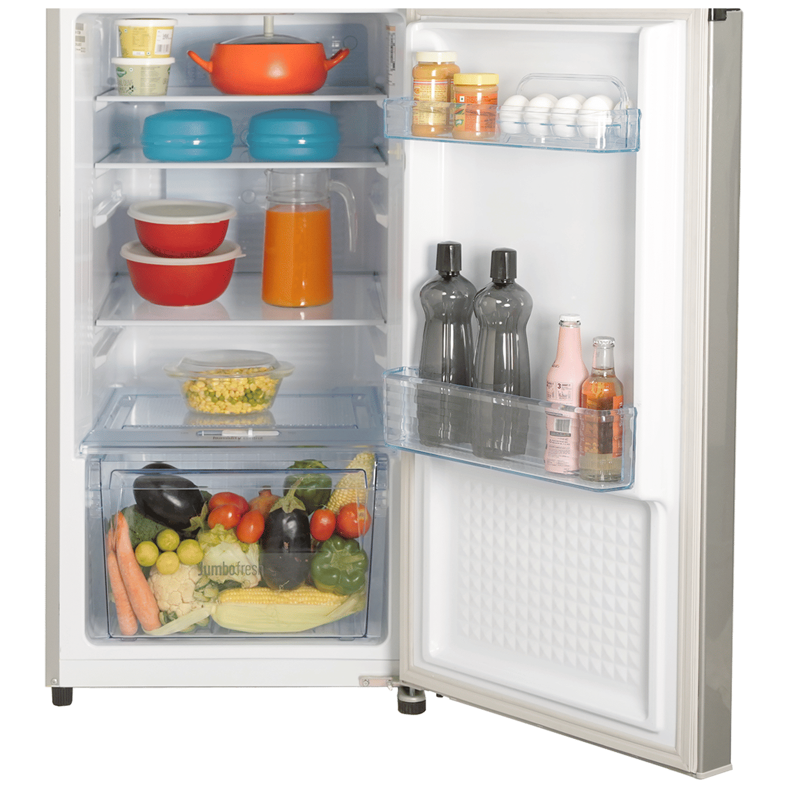 Panasonic 237 Litres 2 Star Frost Free Double Door Refrigerator with 6 Stage Intelligent Inverter (NR-TH272BUSN, Shiny Silver) Panasonic 237 Litres 2 Star Frost Free Double Door Refrigerator with 6 Stage Intelligent Inverter (NR-TH272BUSN, Shiny Silver)_6