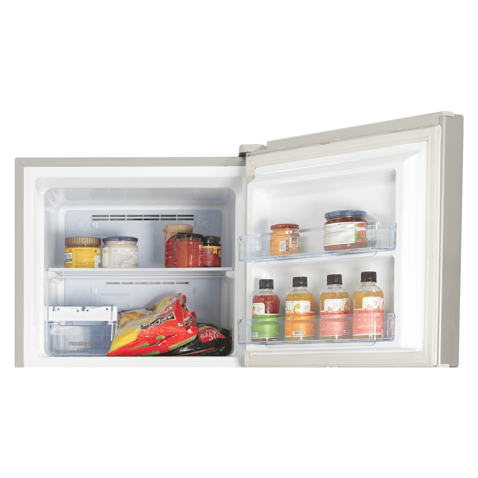 Panasonic 237 Litres 2 Star Frost Free Double Door Refrigerator with 6 Stage Intelligent Inverter (NR-TH272BUSN, Shiny Silver) Panasonic 237 Litres 2 Star Frost Free Double Door Refrigerator with 6 Stage Intelligent Inverter (NR-TH272BUSN, Shiny Silver)_7