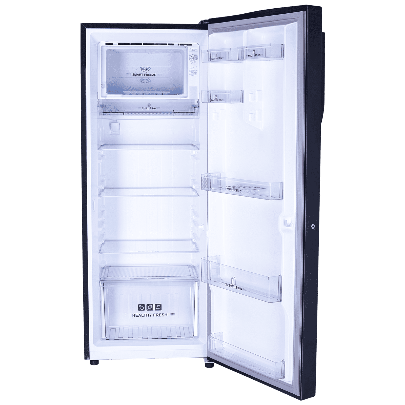 Croma 251 Litres 4 Star Direct Cool Single Door Refrigerator with Anti Fungal Gasket (CRLR251DIE302704, Blue)_12